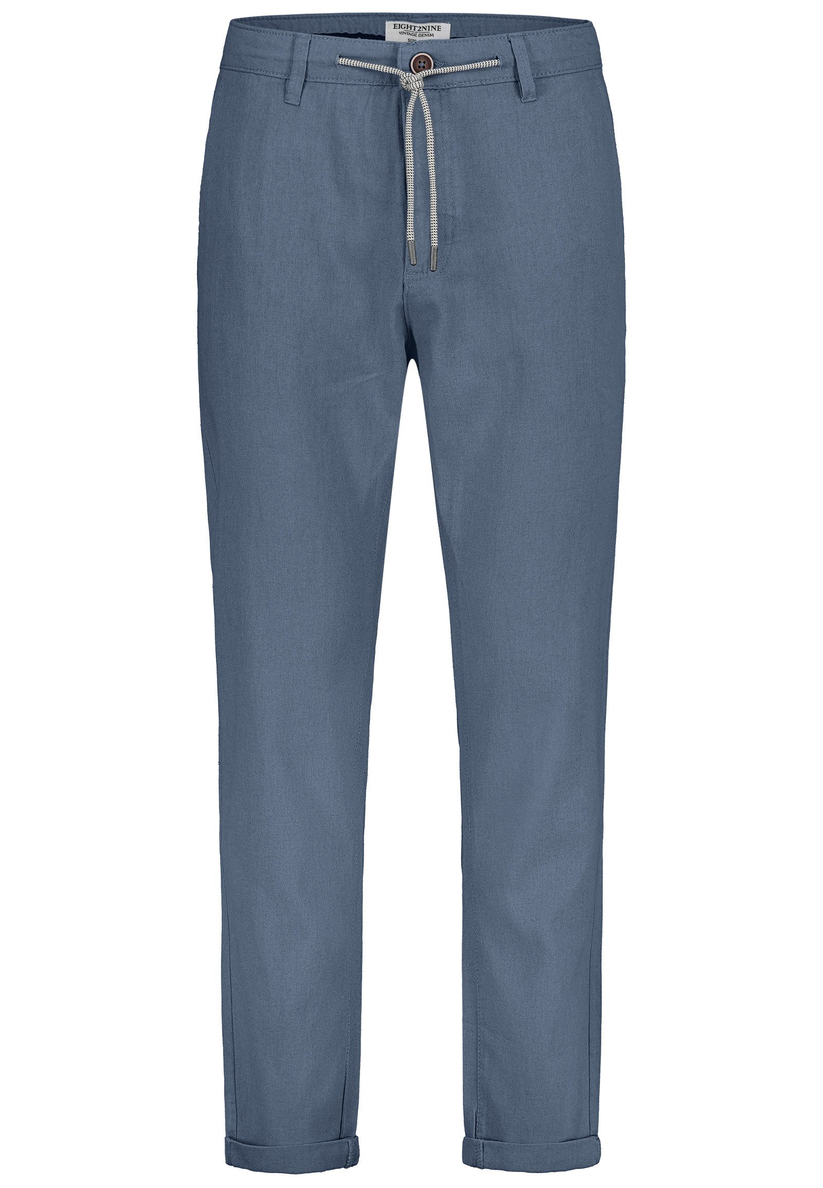 Eight2Nine Chinohose Elegantes Modell mit Tunnelzug und Umschlag Schicke Ch günstig online kaufen