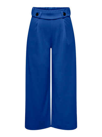 JACQUELINE de YONG Stoffhose Hose Wide Fit Ankle Pants Flare Culotte Cropped Pants (1-tlg) 2658 in Blau