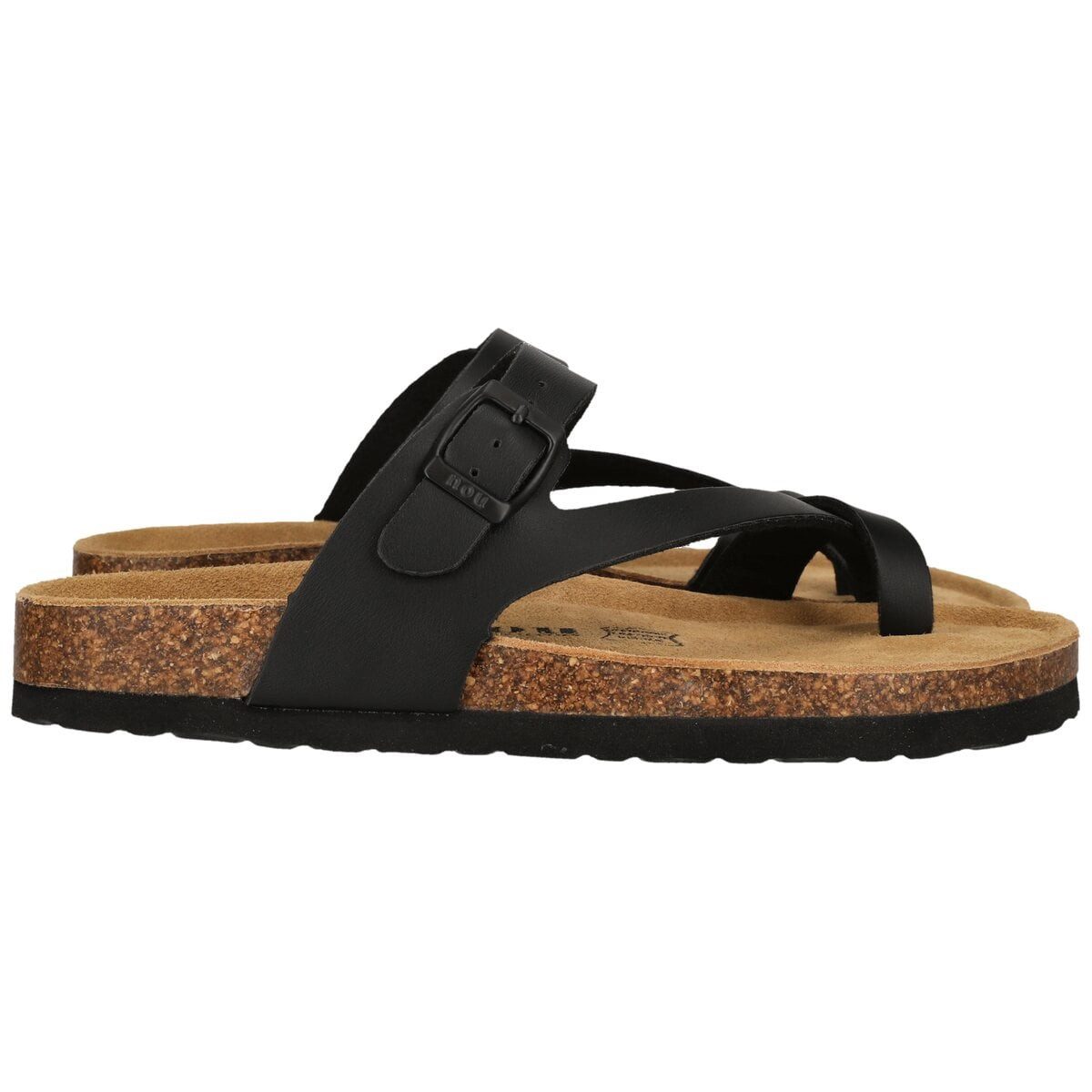 nou Hardinsburg V2 Cork schwarz Damen Sandale – Bild 2 von 5
