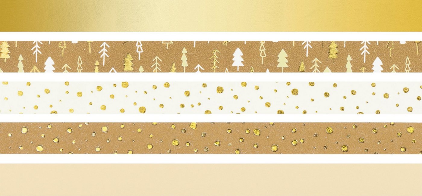 Thumbnail - Heyda Klebeband Christmas 3 m