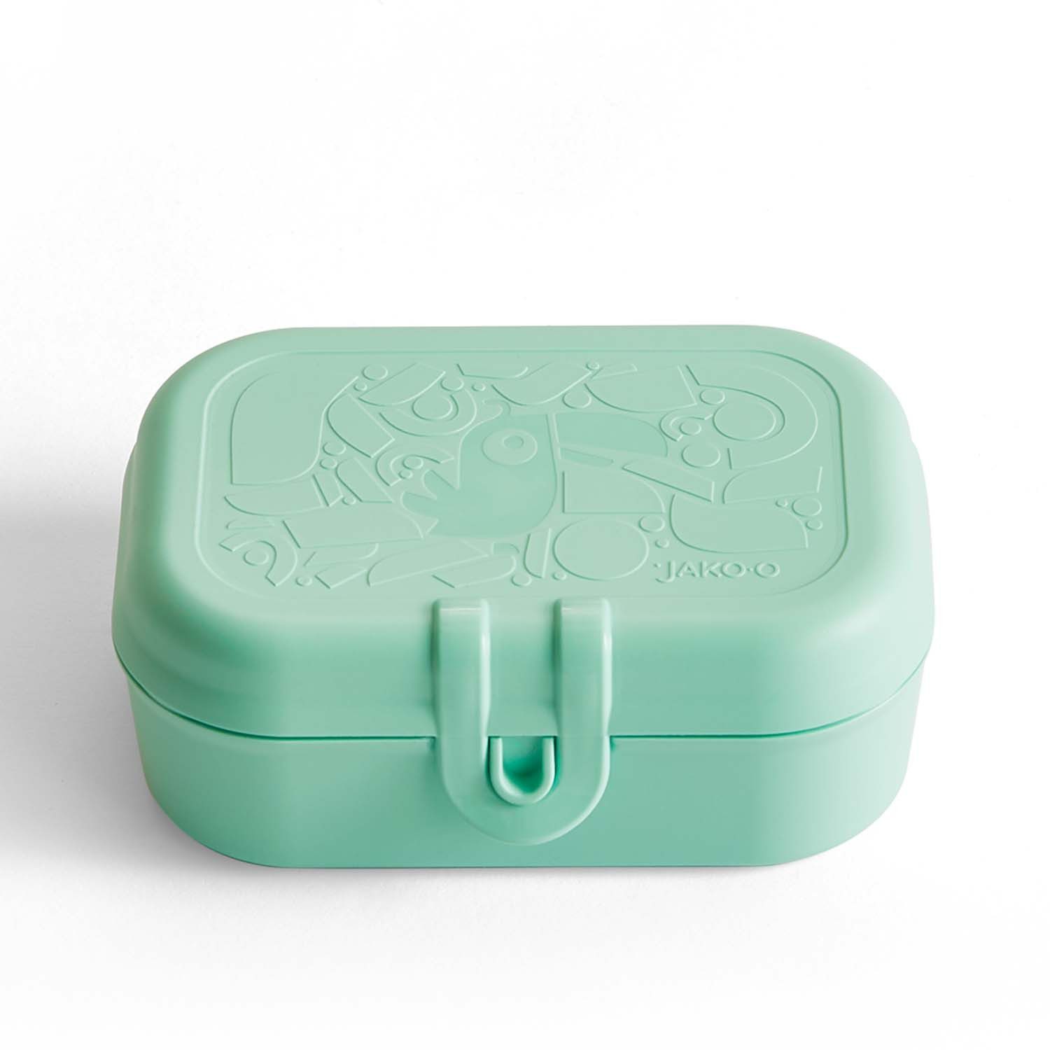 JAKO-O Lunchbox JAKO-O Kinder Lunchbox-Set, 2-teilig, Mint/Dunkelgrün, bio-organischem Material