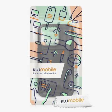 kwmobile Handyhülle Hülle für Apple iPhone 15 Pro, Handyhülle mit Fach für Karten - Handy Cover Case