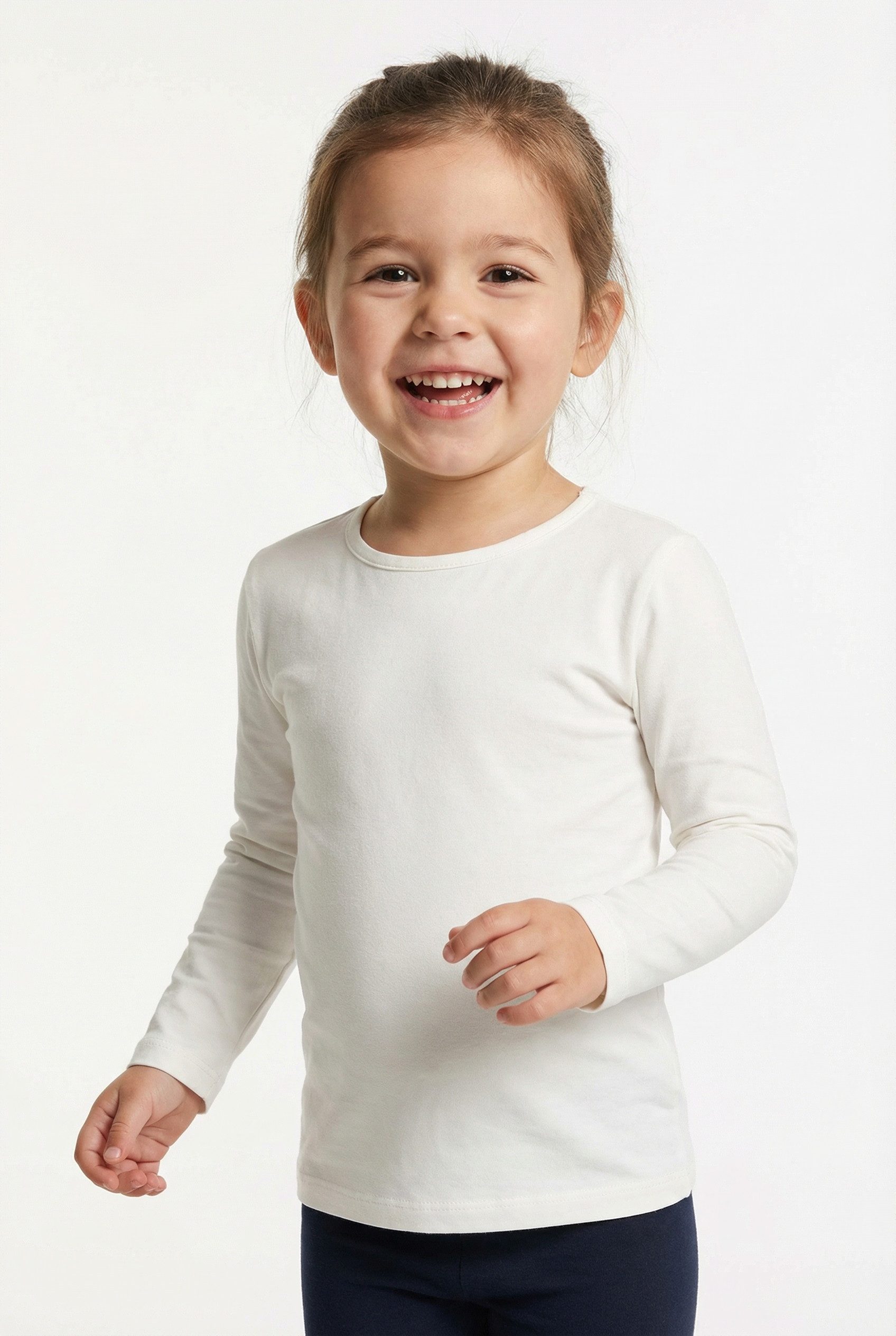 happy girls Langarmshirt in Basic-Form
