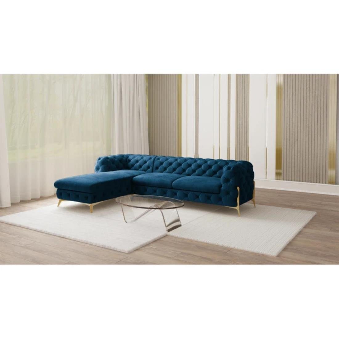 S-Style Möbel Ecksofa Ashley mit Ottomane, günstig online kaufen