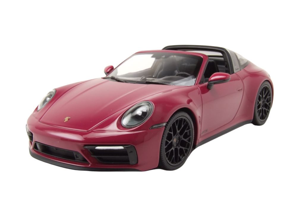 Modellauto Porsche 911 992 Targa 4 GTS 2021 rubystar
