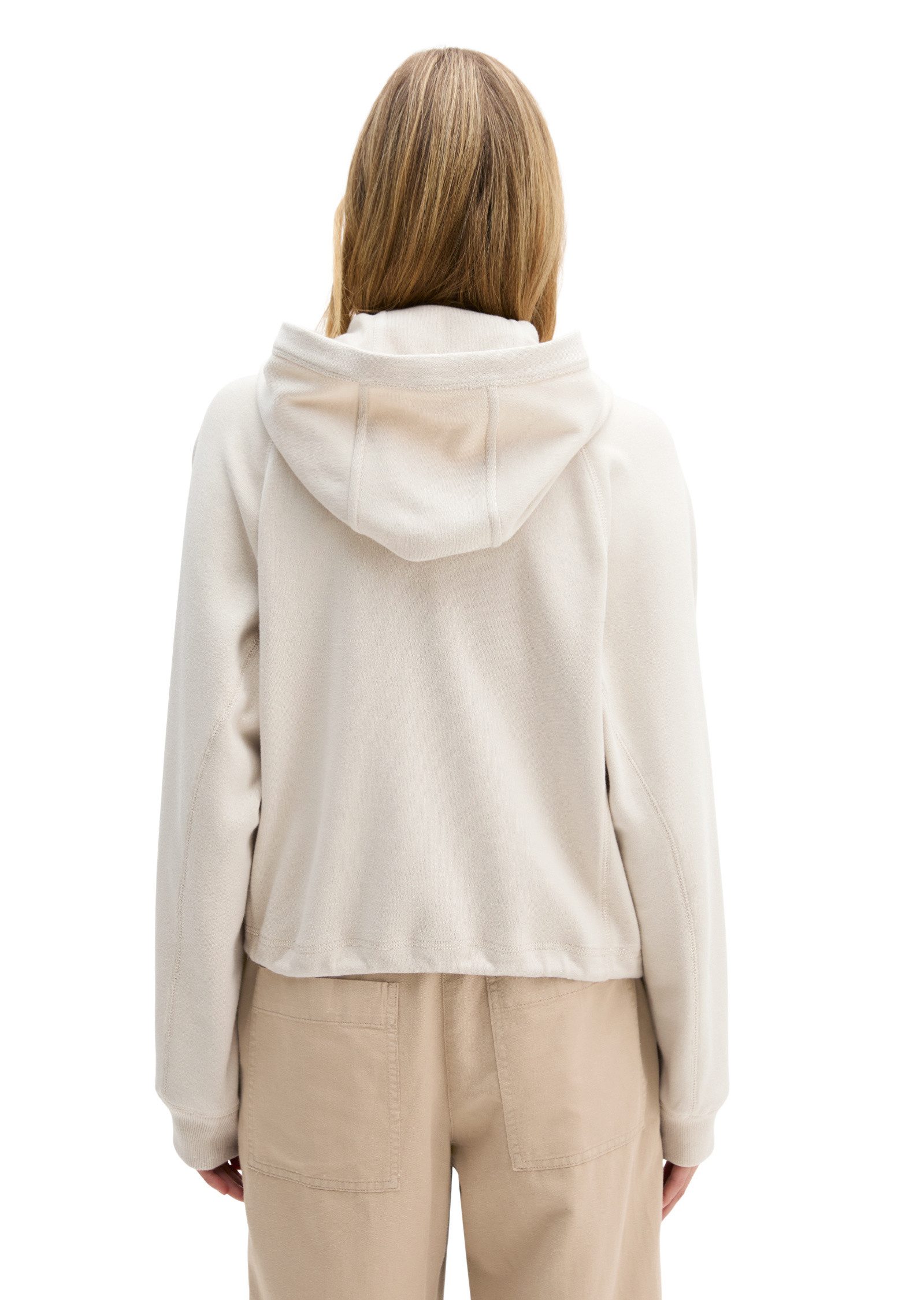 Marc O'Polo Sweatjacke aus reiner Bio-Baumwolle