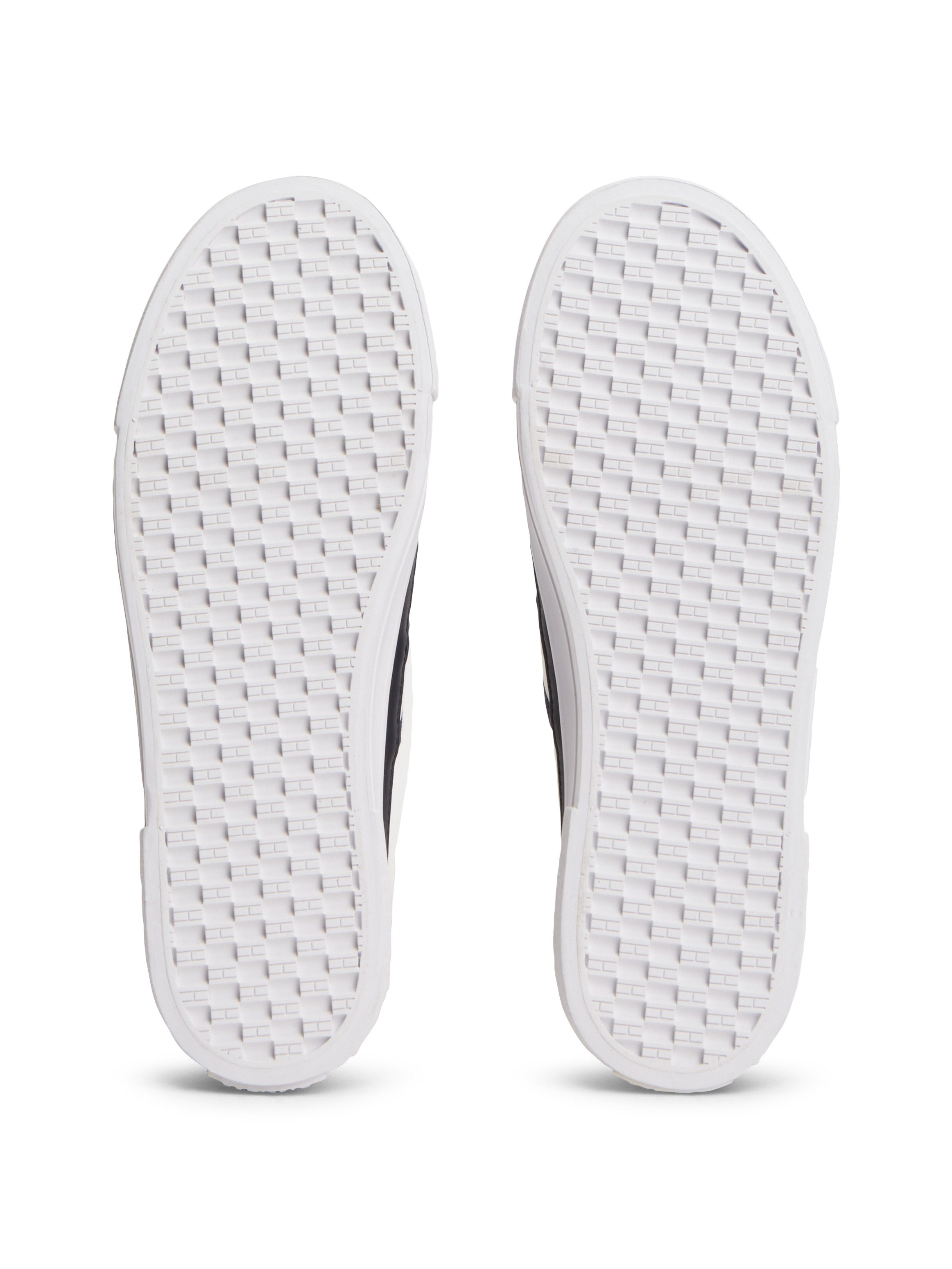 Tommy Hilfiger PLATFORM VULC SNEAKER PIPING Plateausneaker Freizeitschuh, Halbschuh, Schnürschuh mit Kontrast-Paspellierung – Bild 3 von 5