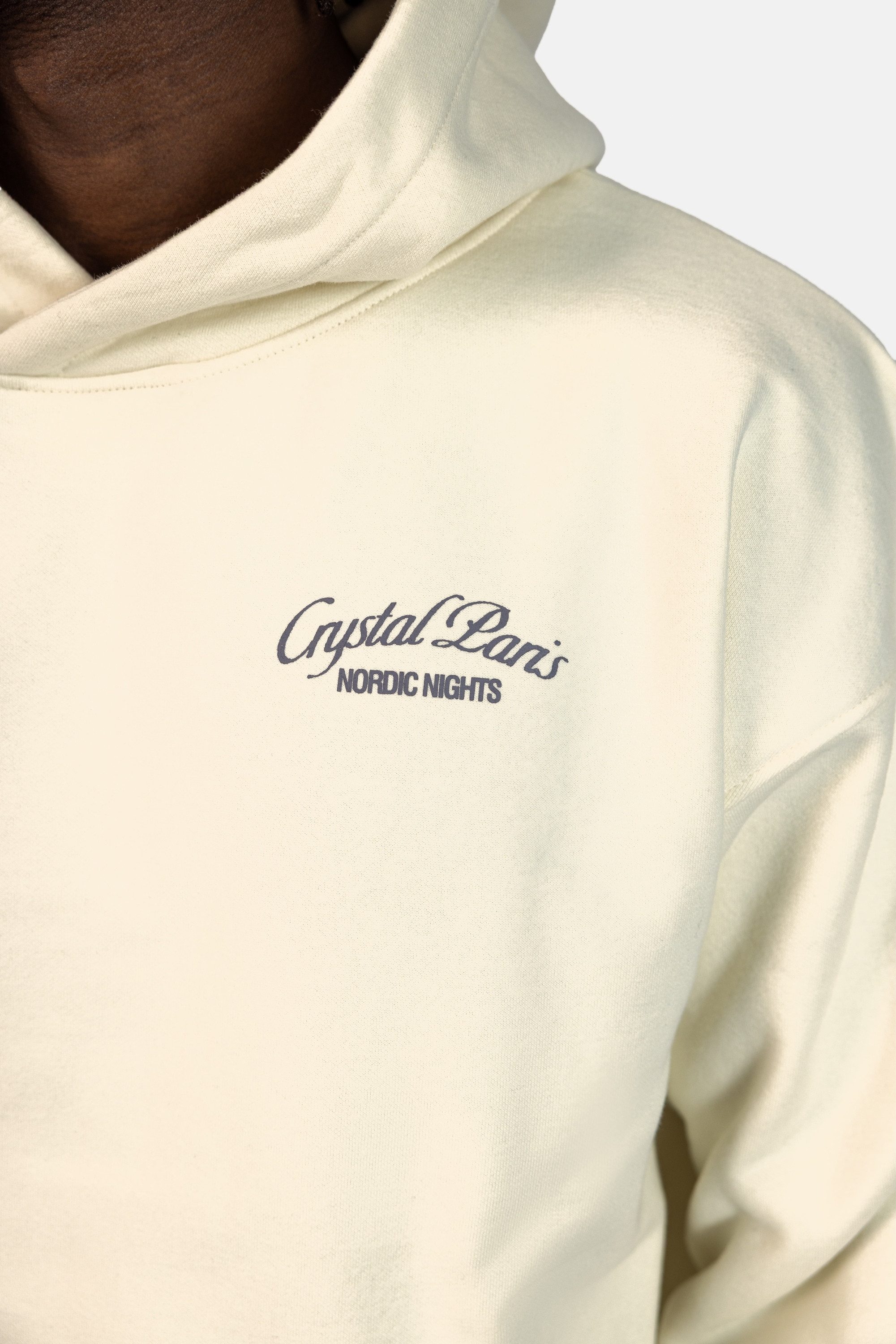 Crystal Paris Kapuzenpullover Nature (1-tlg)