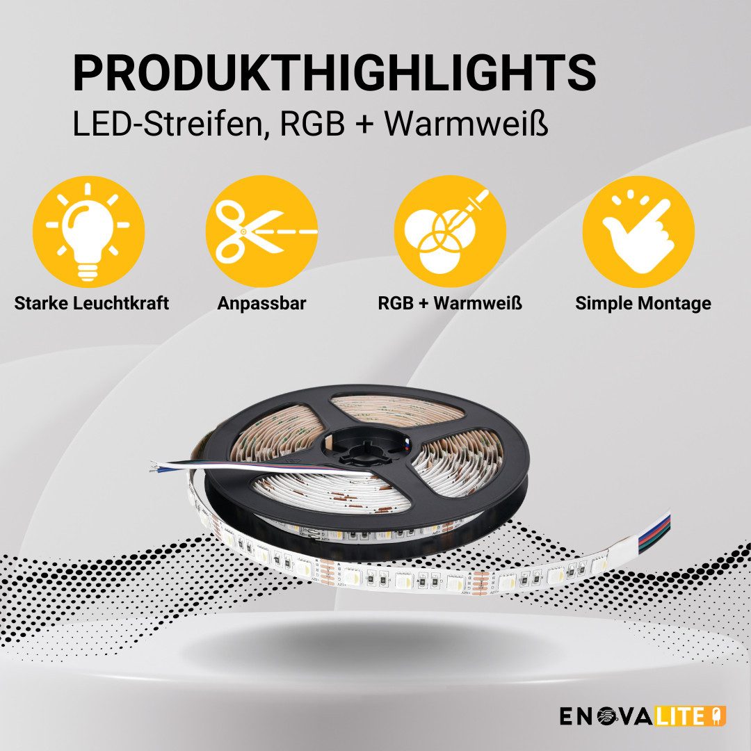 ENOVALITE LED-Streifen ENOVALITE LED-Streifen 3 W/m 3000 K
