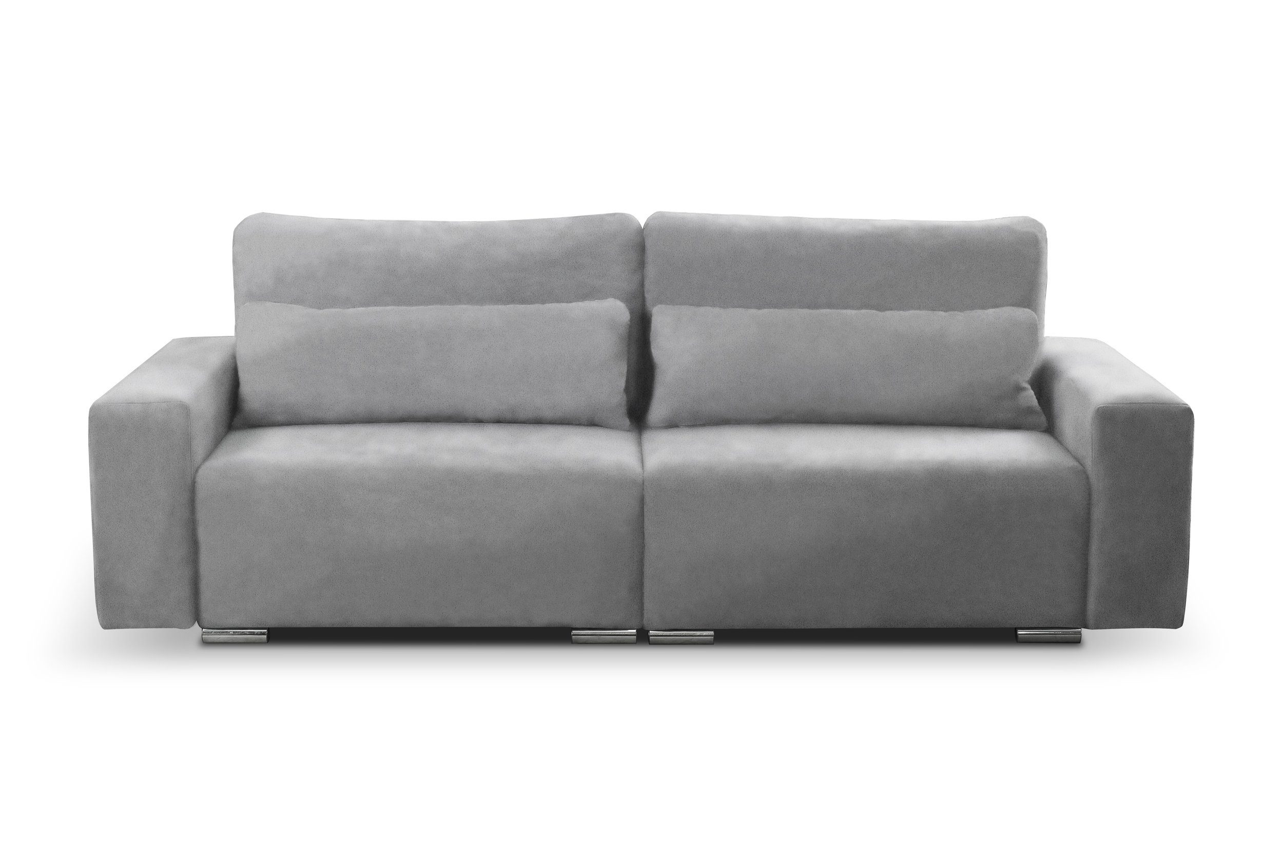 Stylefy Afina, Sofa, Design, Raum Modern mit Modern im 3-Sitzer Kissen, stellbar, inklusive Bettfunktion, 2-Sitzer, frei