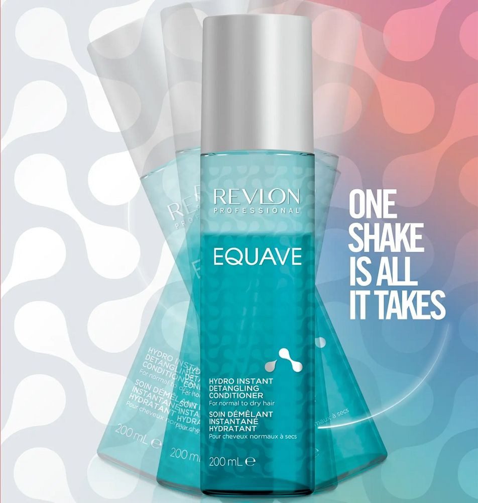 REVLON PROFESSIONAL Leave-in Pflege Equave Hydro Instant Detangling Conditioner 2x 200 ml