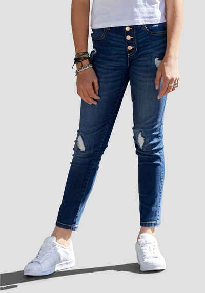 Arizona Bequeme Jeans für Mädchen in Schlupfform