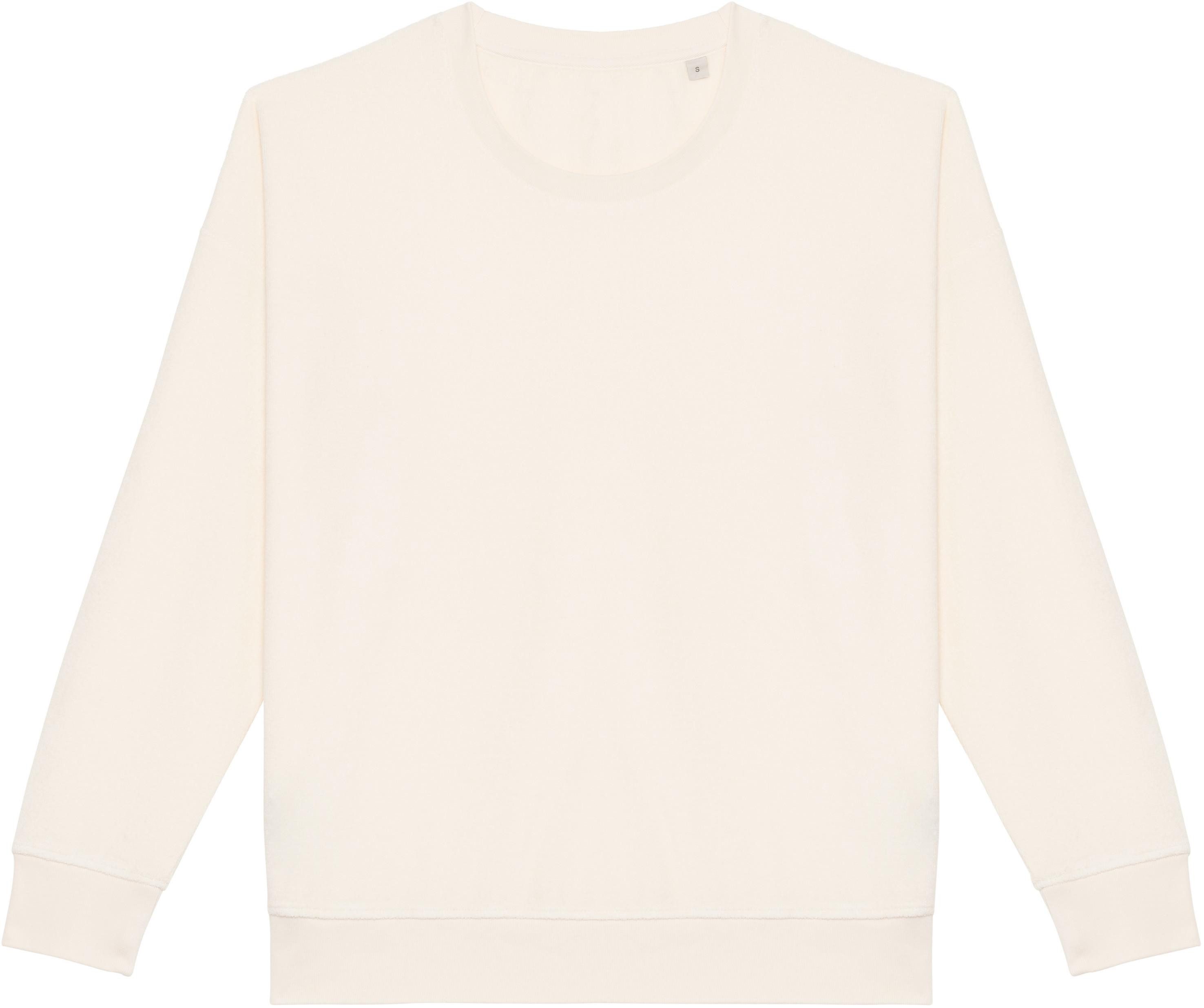 Sweatshirt Umweltfreundliches Damen-Sweatshirt aus Frottee