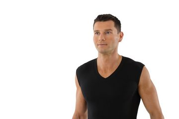 Albert Kreuz Achselhemd V-Neck atmungsaktiv ohne Arm (kein Set, 1-St., kein Set)