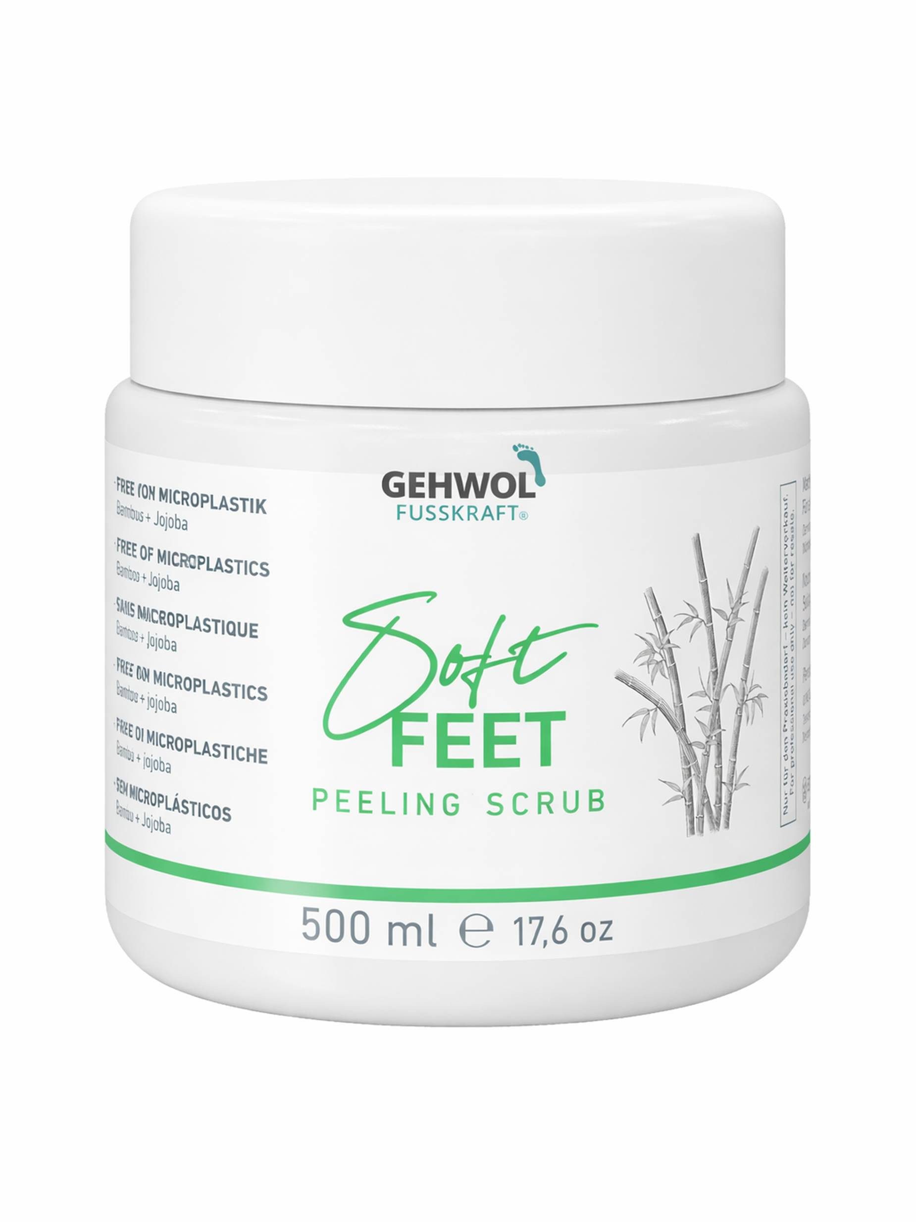 Eduard Gerlach GmbH Fußpeeling Soft Feet Peeling 500 ml Fußpeeling mit Bambus