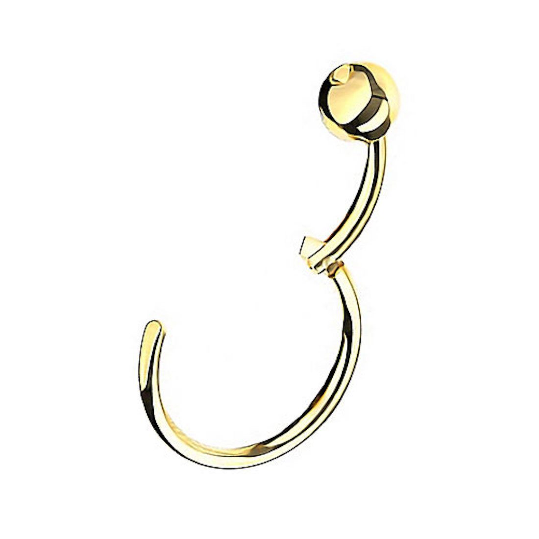 Taffstyle Nasenpiercing Septum Piercing Ohr Segmentring Scharnier Clicker m günstig online kaufen