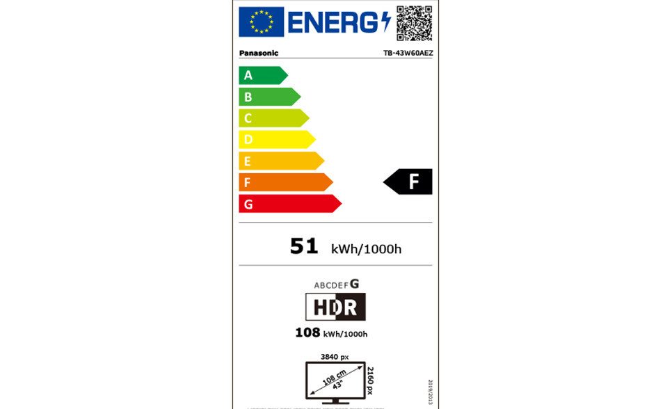 Panasonic TB-43W60AEZ LED-Fernseher (43....