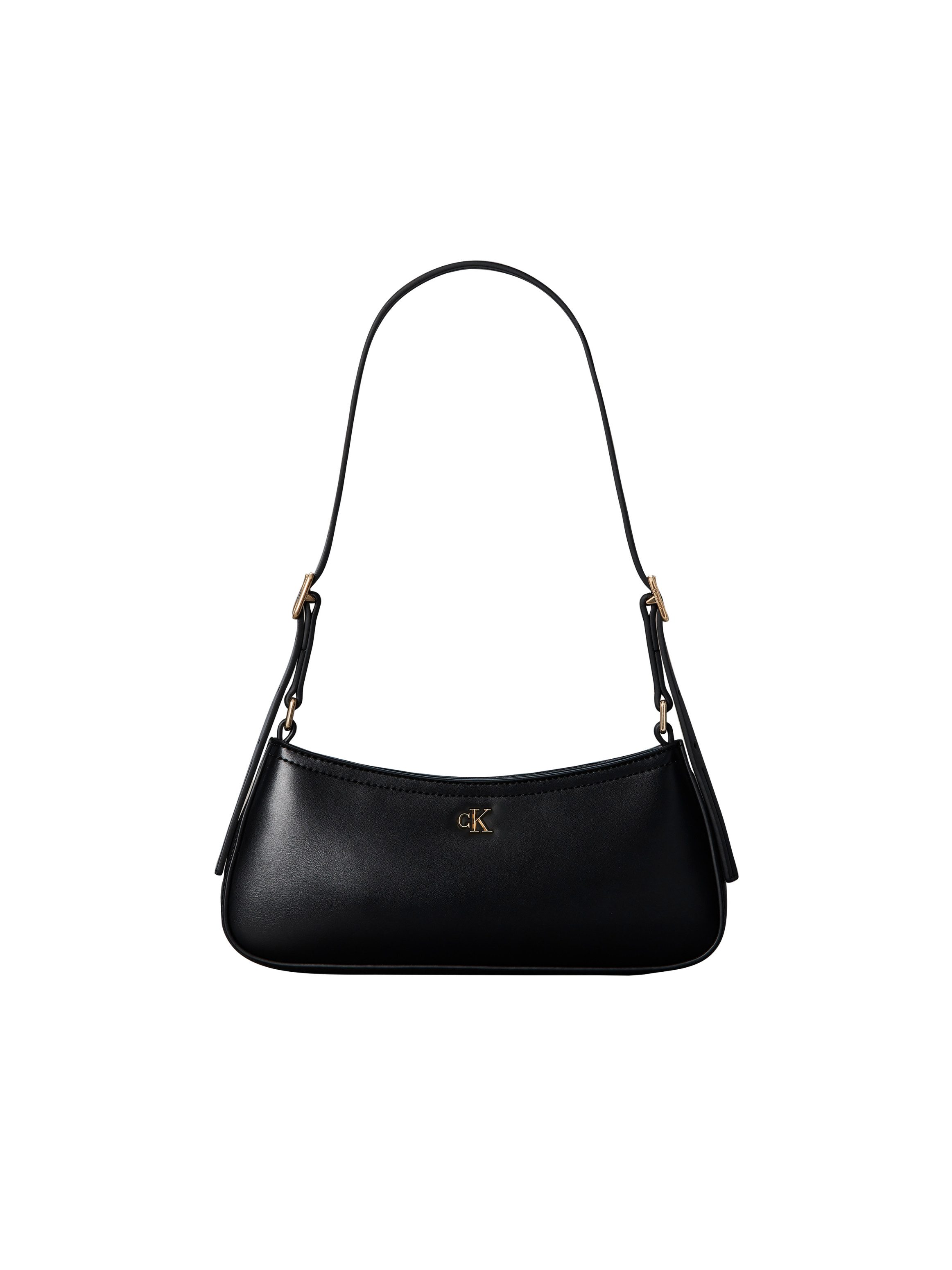 Calvin Klein Schultertasche CK SMALL SHOULDER BAG, Damen Handtasche, Henkeltasche mit CK-Logo