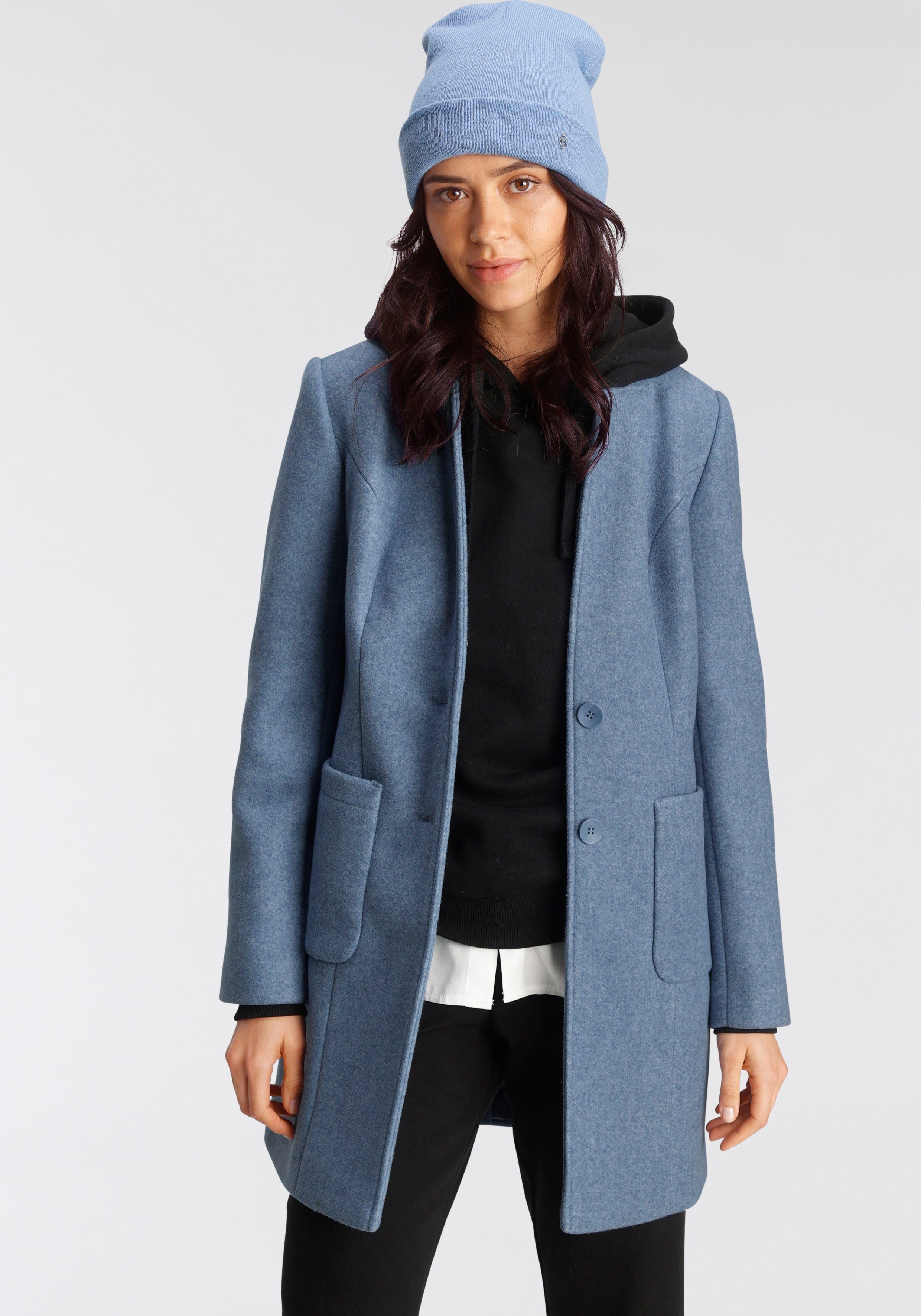 Mantel in blau online kaufen | OTTO