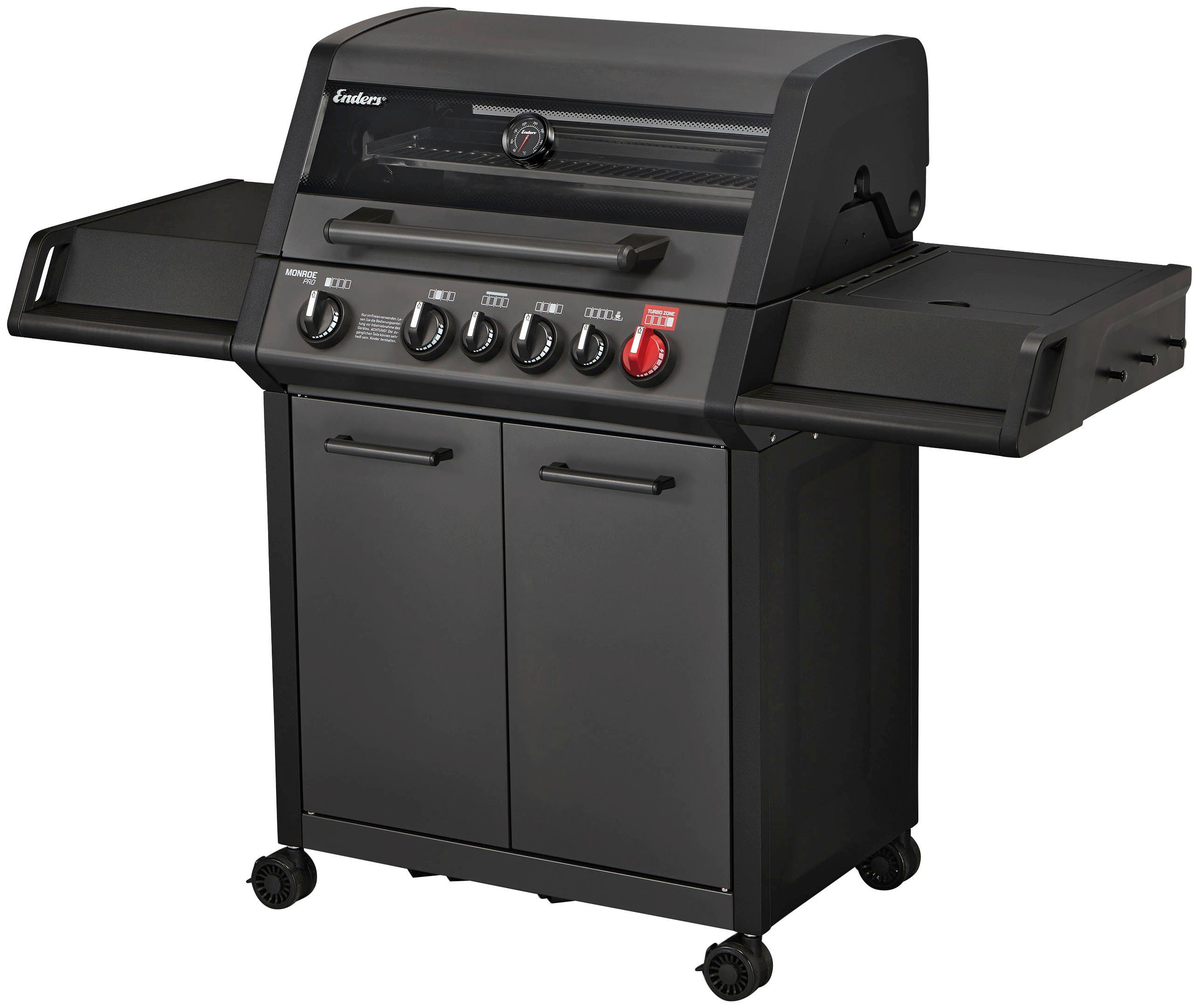 Gasgrill Monroe Pro 4 SIK Turbo Shadow