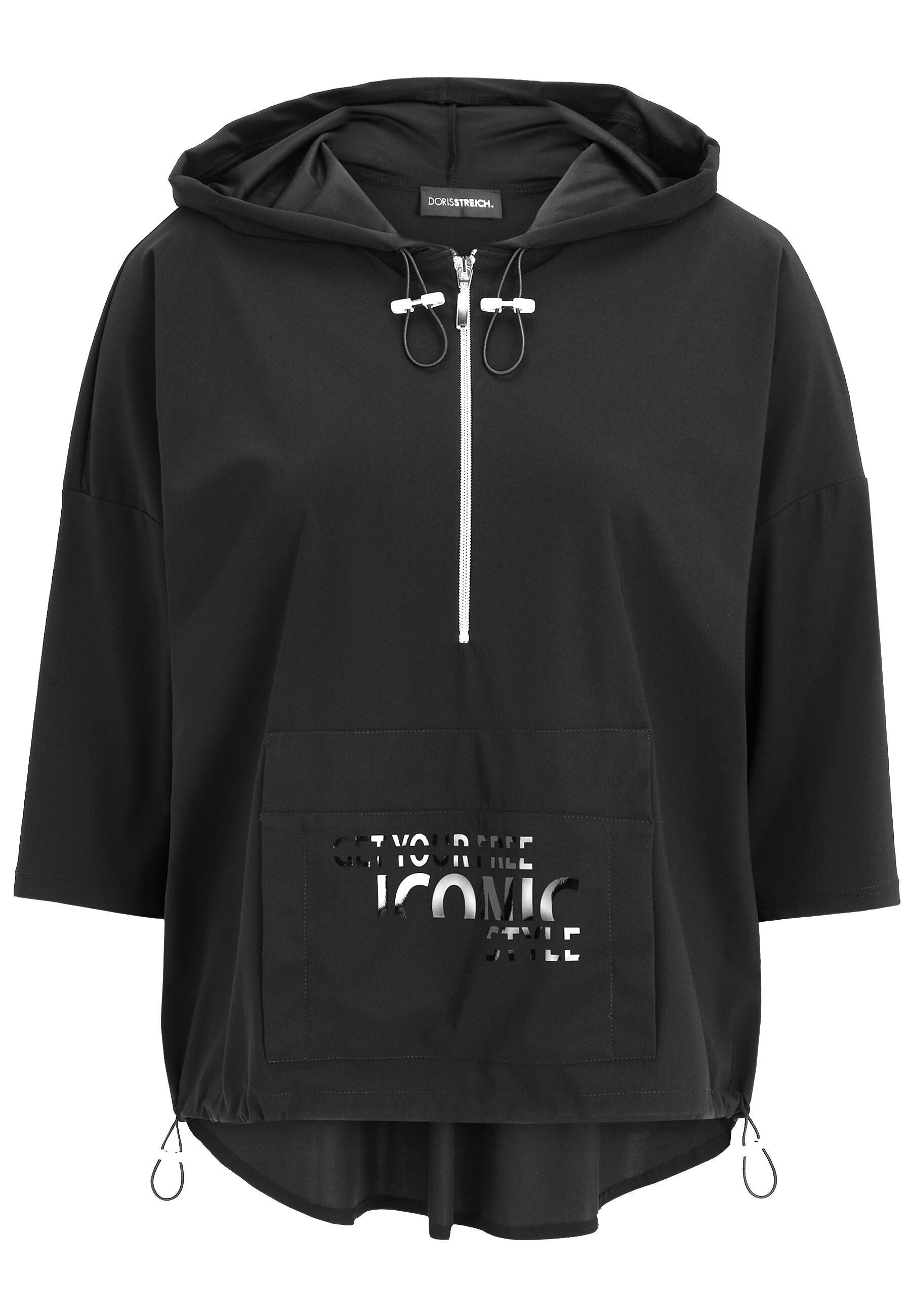 Doris Streich Sweatshirt (1-tlg) mit Kapuze