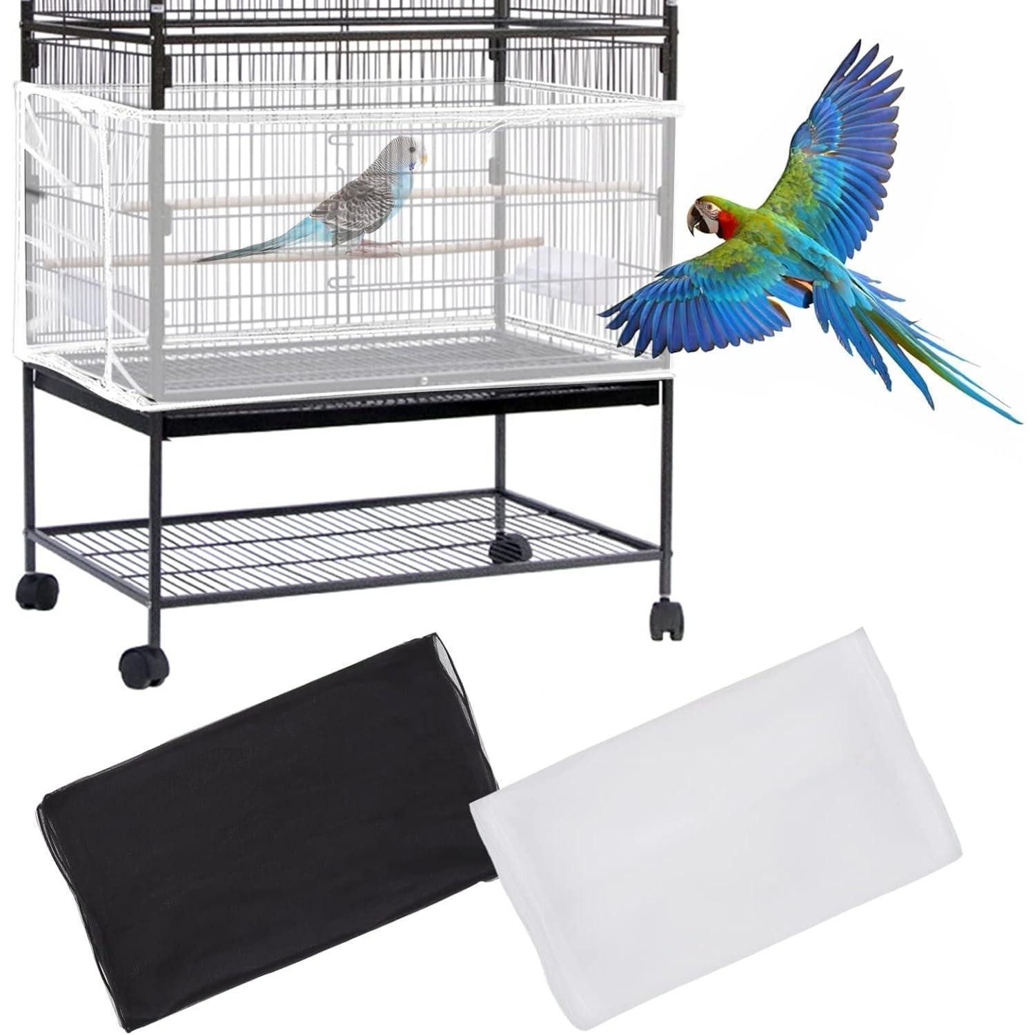 LuxusKollektion Vogelkäfig Vogelkäfig Abdeckung Samenfänger Papageien Korde günstig online kaufen