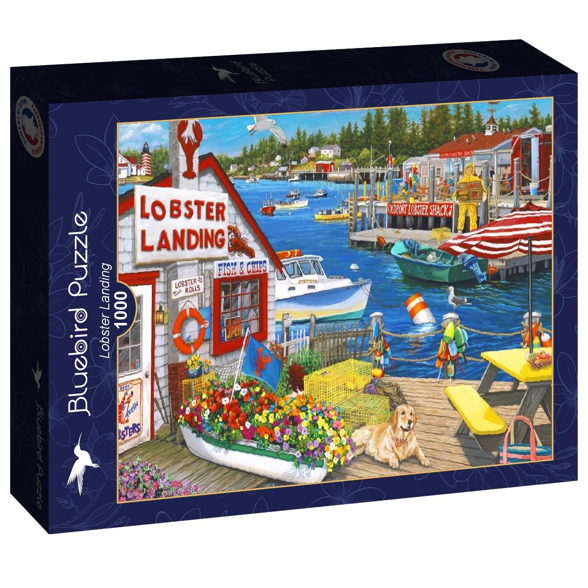 Bluebird Puzzle Puzzle Lobster Landing, 1000 Puzzleteile günstig online kaufen