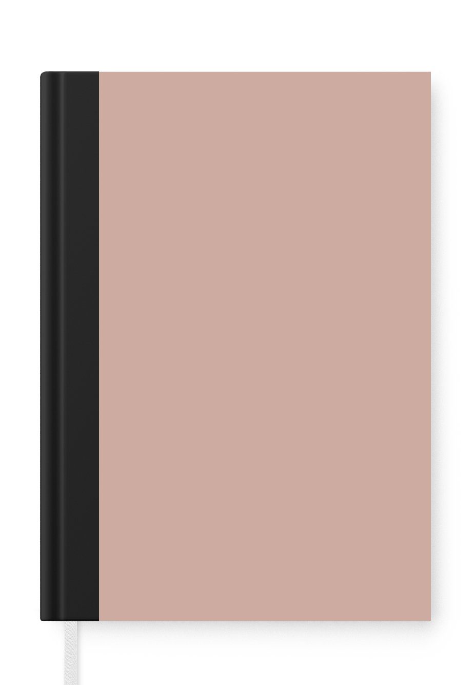 Merkzettel, Seiten, - Einfarbig Haushaltsbuch Einfarbig A5, Notizheft, - MuchoWow Notizbuch rosa, 98 - Journal, Rosa Tagebuch, Palette