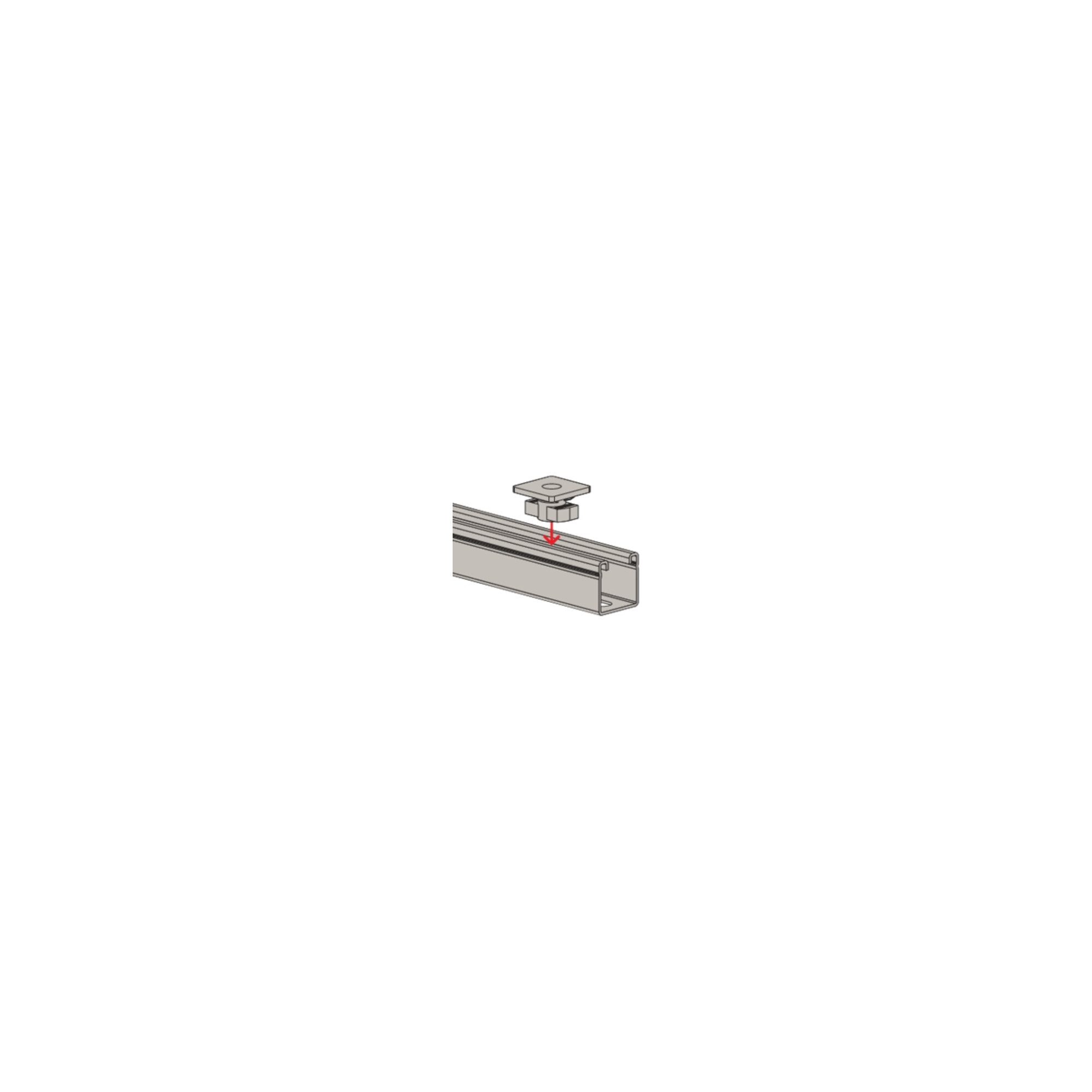 fischer Muttern fischer Schiebemutter FCN Clix M M12 fvz 50 Stk