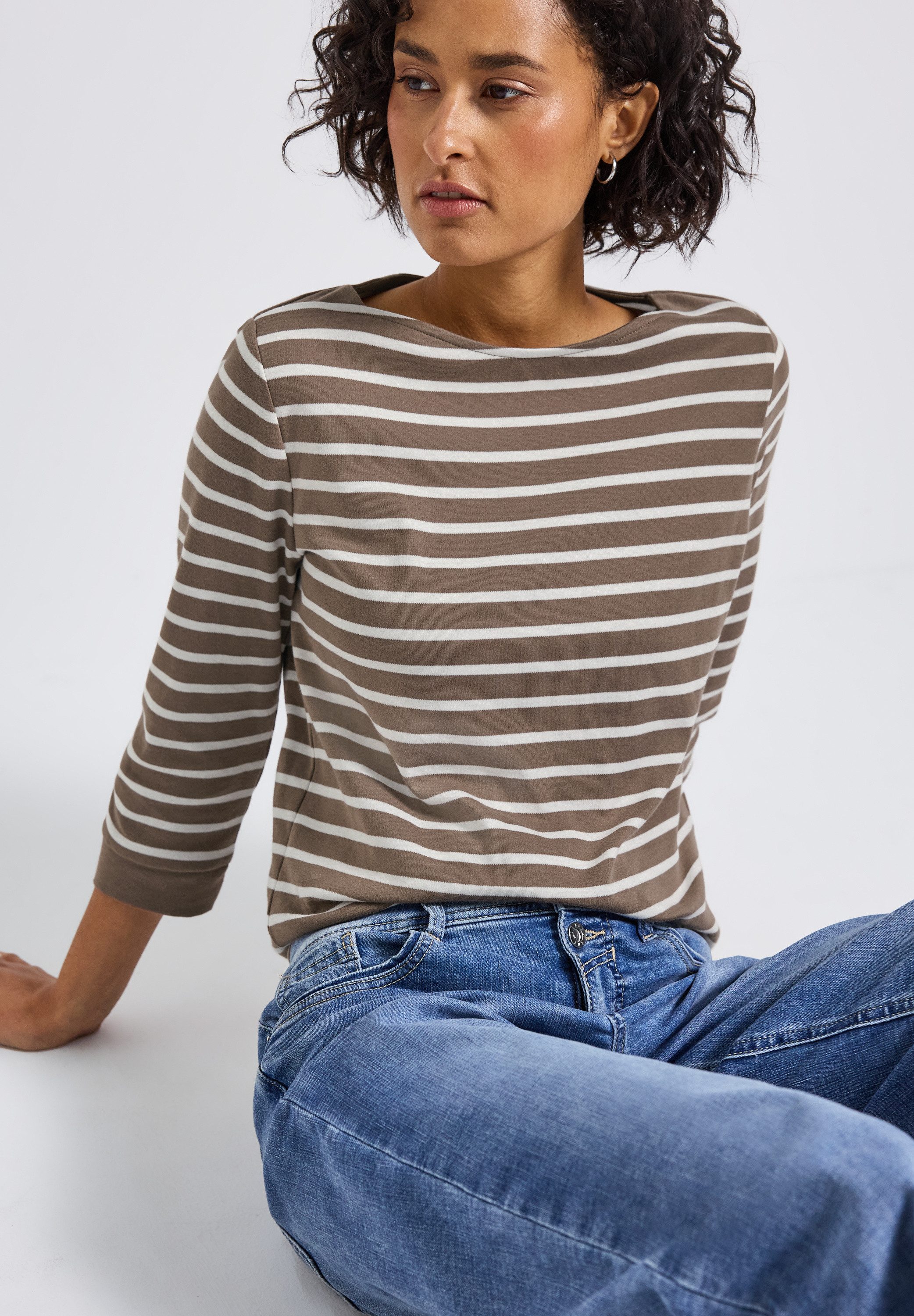 STREET ONE 3/4-Arm-Shirt LTD QR Basic günstig online kaufen