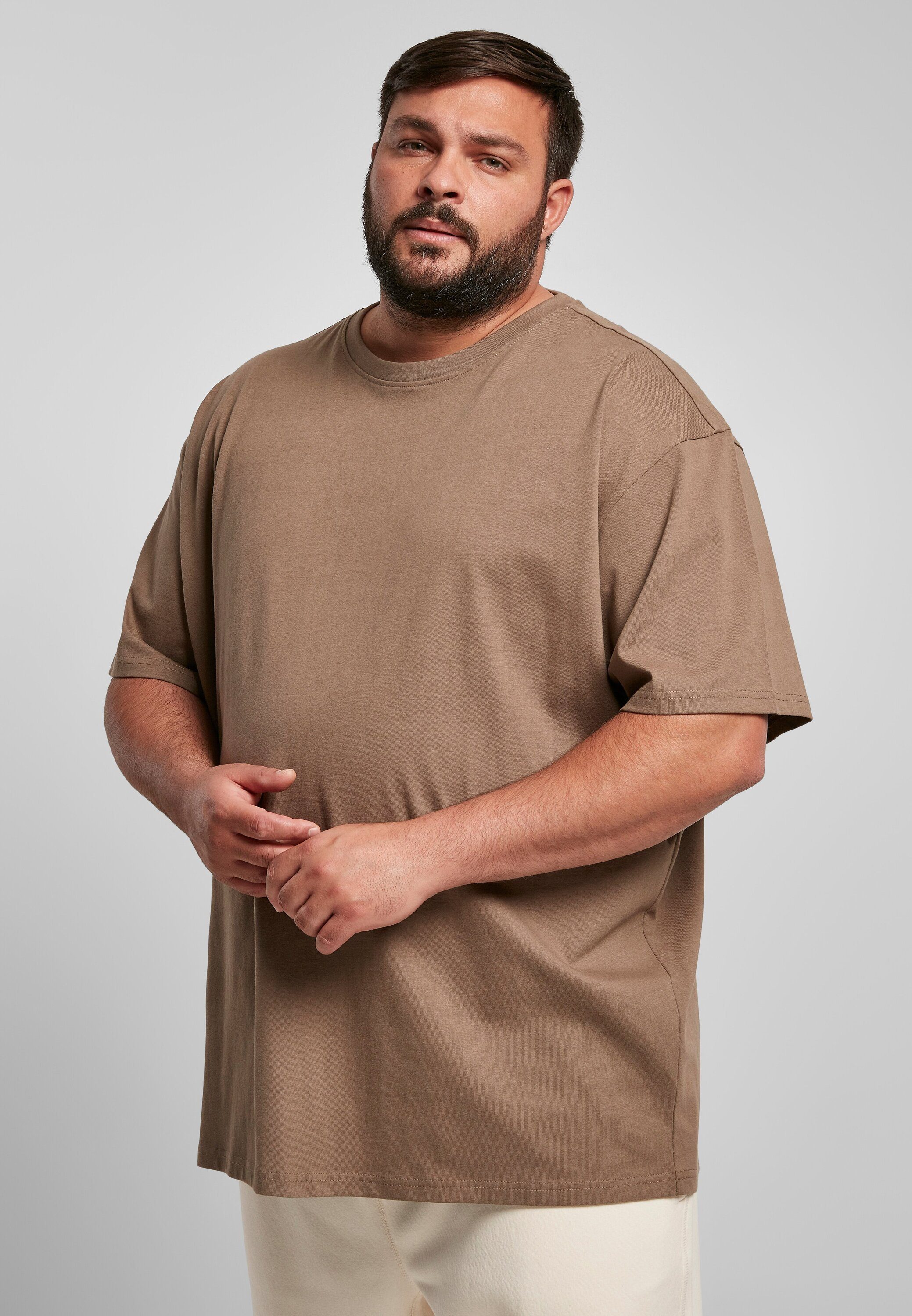 URBAN CLASSICS T-Shirt Herren Heavy Oversized Tee (1-tlg) darkkhaki