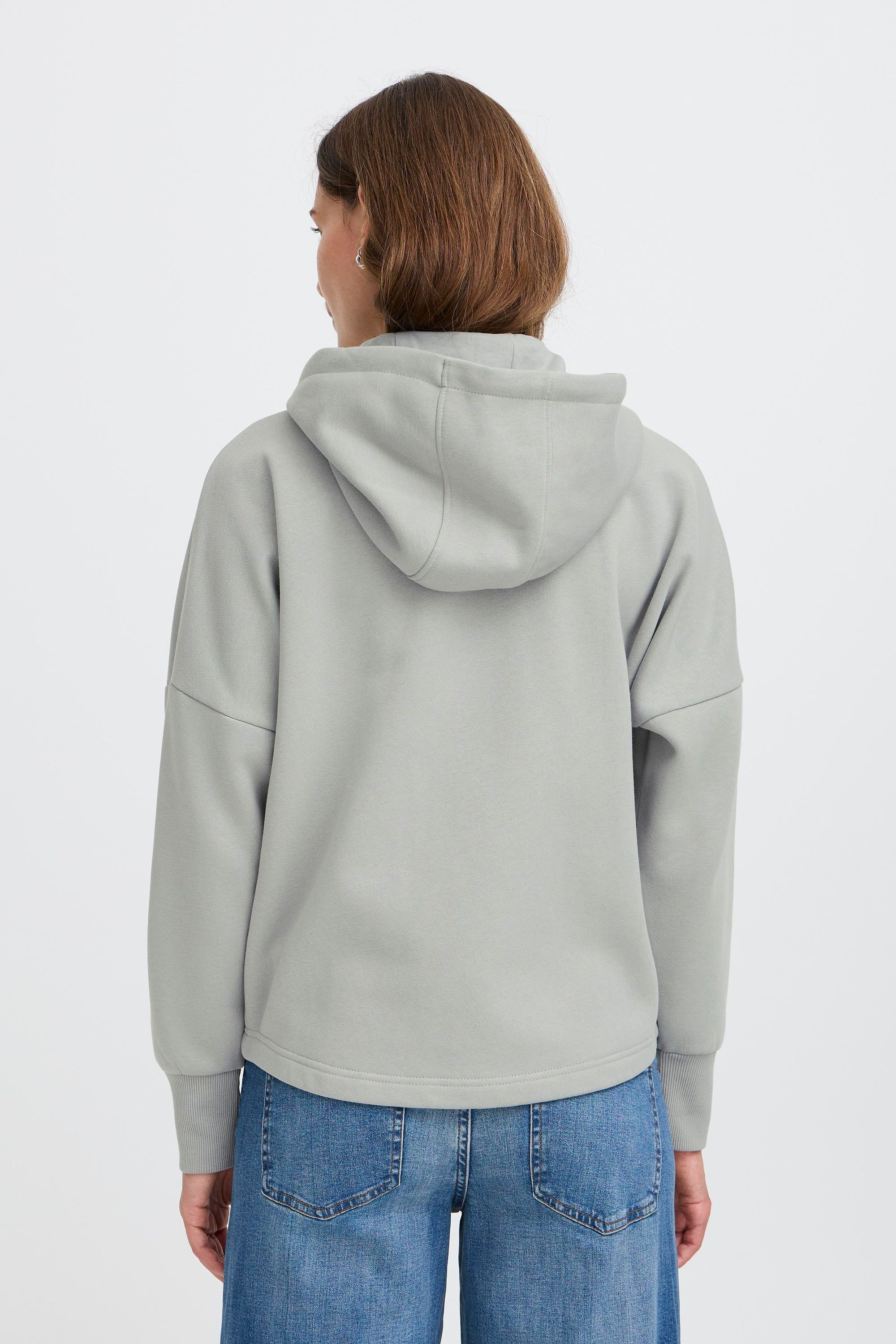 OXMO Sweatjacke OXSanice Modischer Pullover