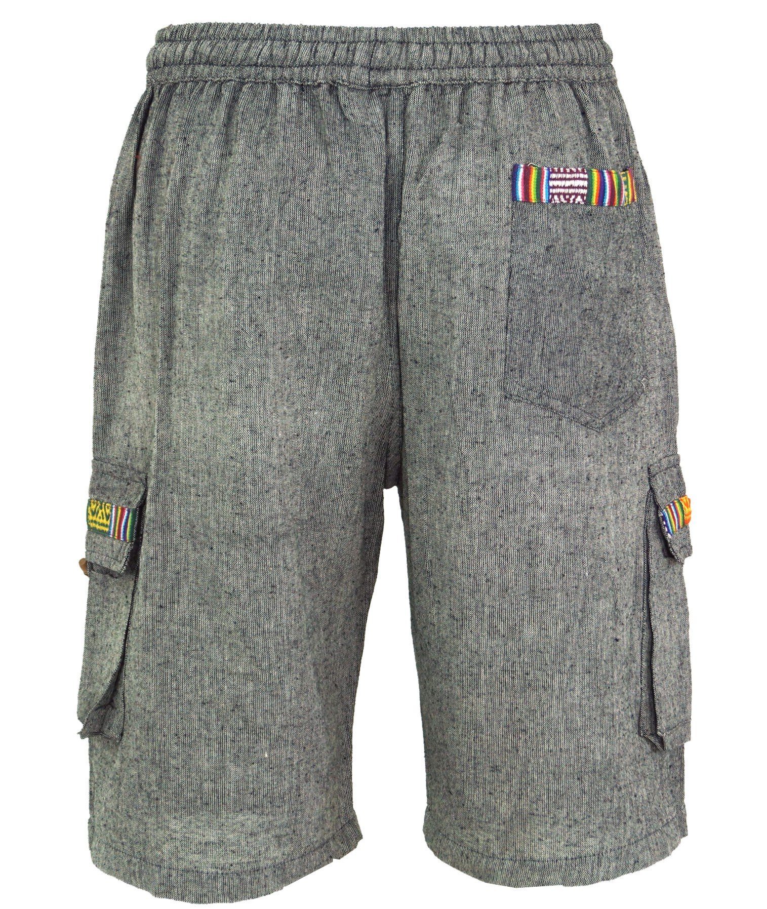 Guru-Shop Relaxhose Ethno Yogashorts im Goastyle günstig online kaufen