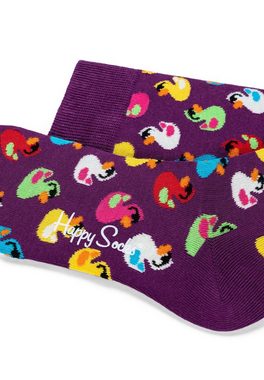 Happy Socks Basicsocken 3-Pack Rubber Duck gekämmte Baumwolle