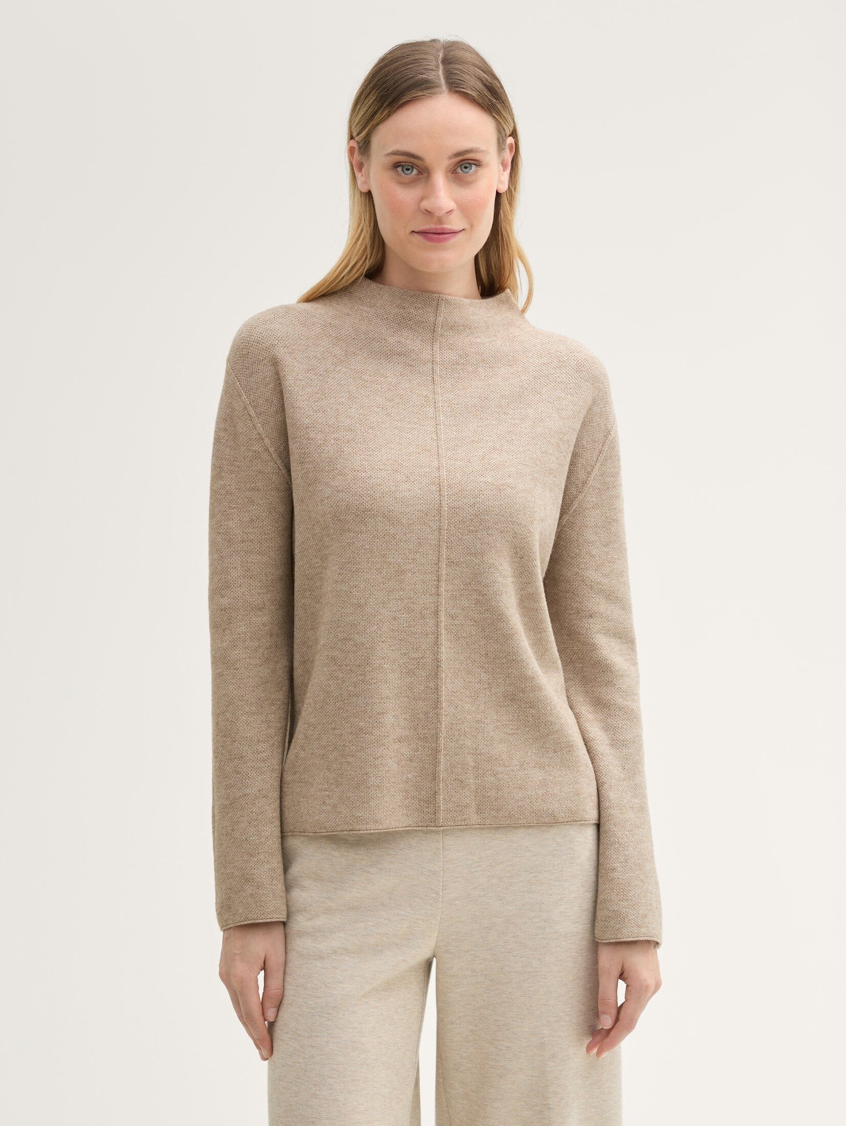 Strickpullover Strickpullover mit LENZING™ ECOVERO™