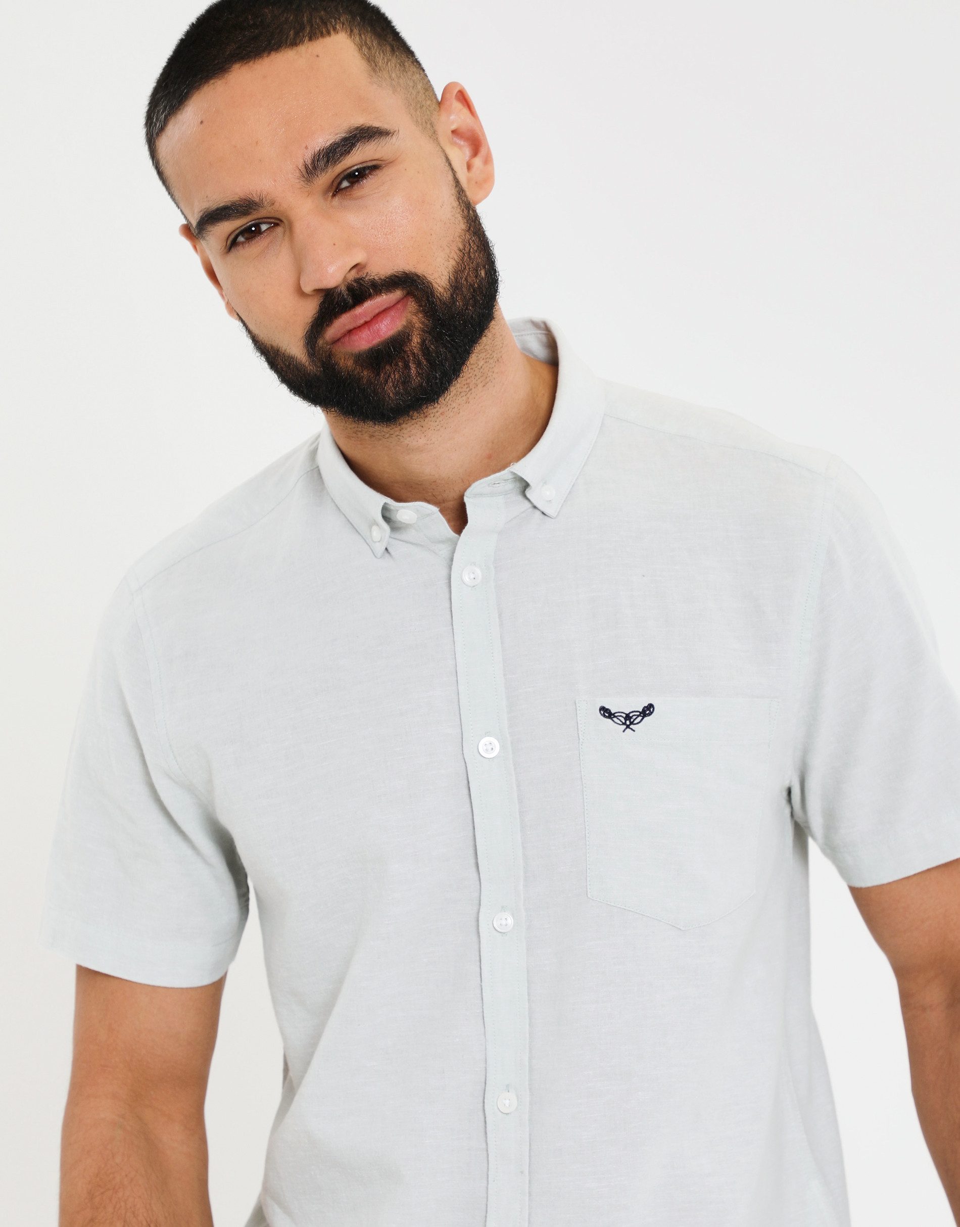 Threadbare Kurzarmhemd THBDragon (1-tlg) mit kurzen Ärmeln