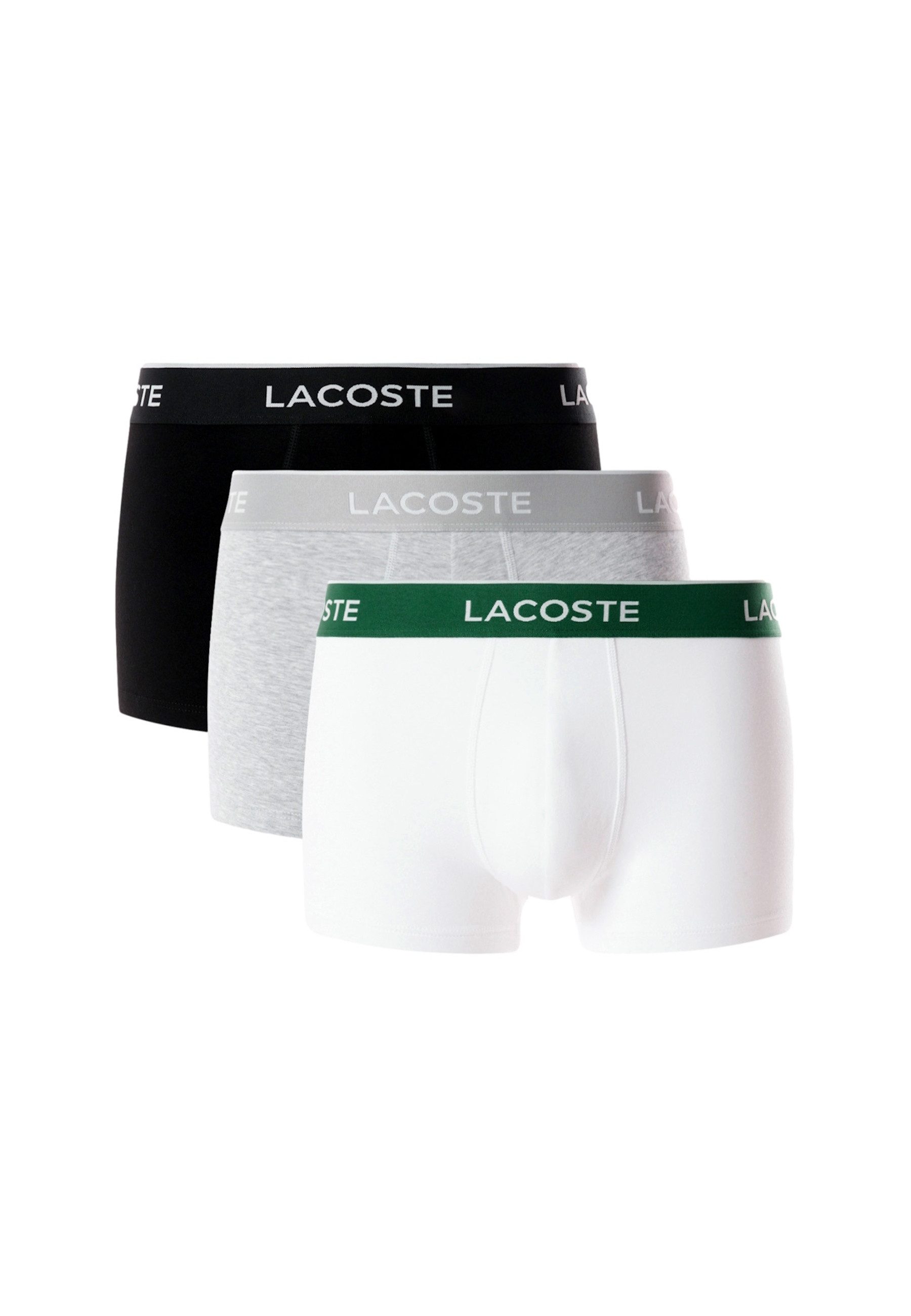 Lacoste Boxershorts Boxershorts Unterhosen 3-Pack (3-St) günstig online kaufen