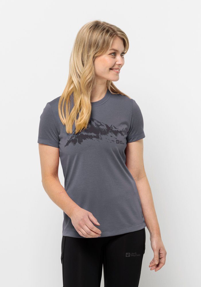 Jack Wolfskin T-Shirt HIKING S/S T W dolphin | Sport-T-Shirts