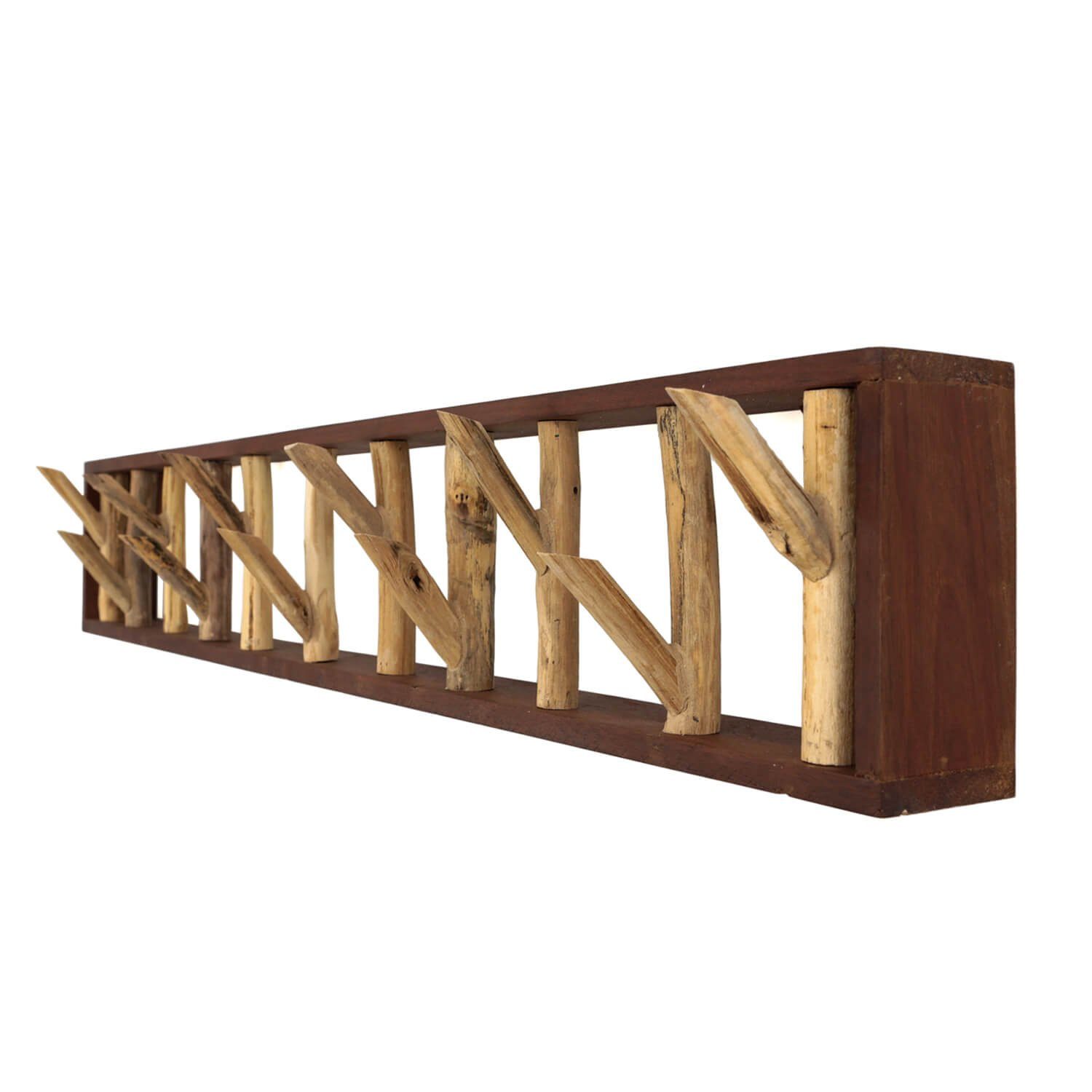 Licht-Erlebnisse Wandgarderobe ANONG (1 St), Treibholz günstig online kaufen
