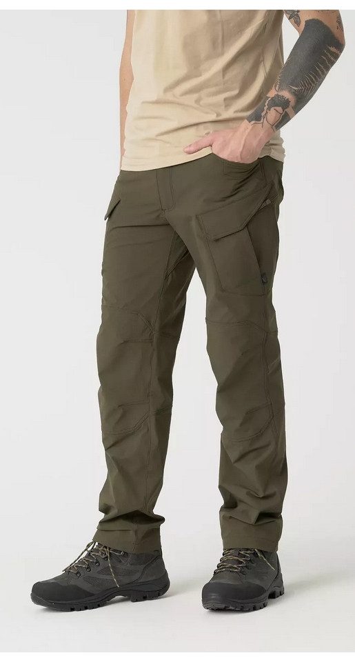 Helikon-Tex Funktionshose Helikon-Tex Taktische Hose OTP mit VersaStretch, Taiga grün (1-tlg) 4-Wege Stretch, wasserabweisend