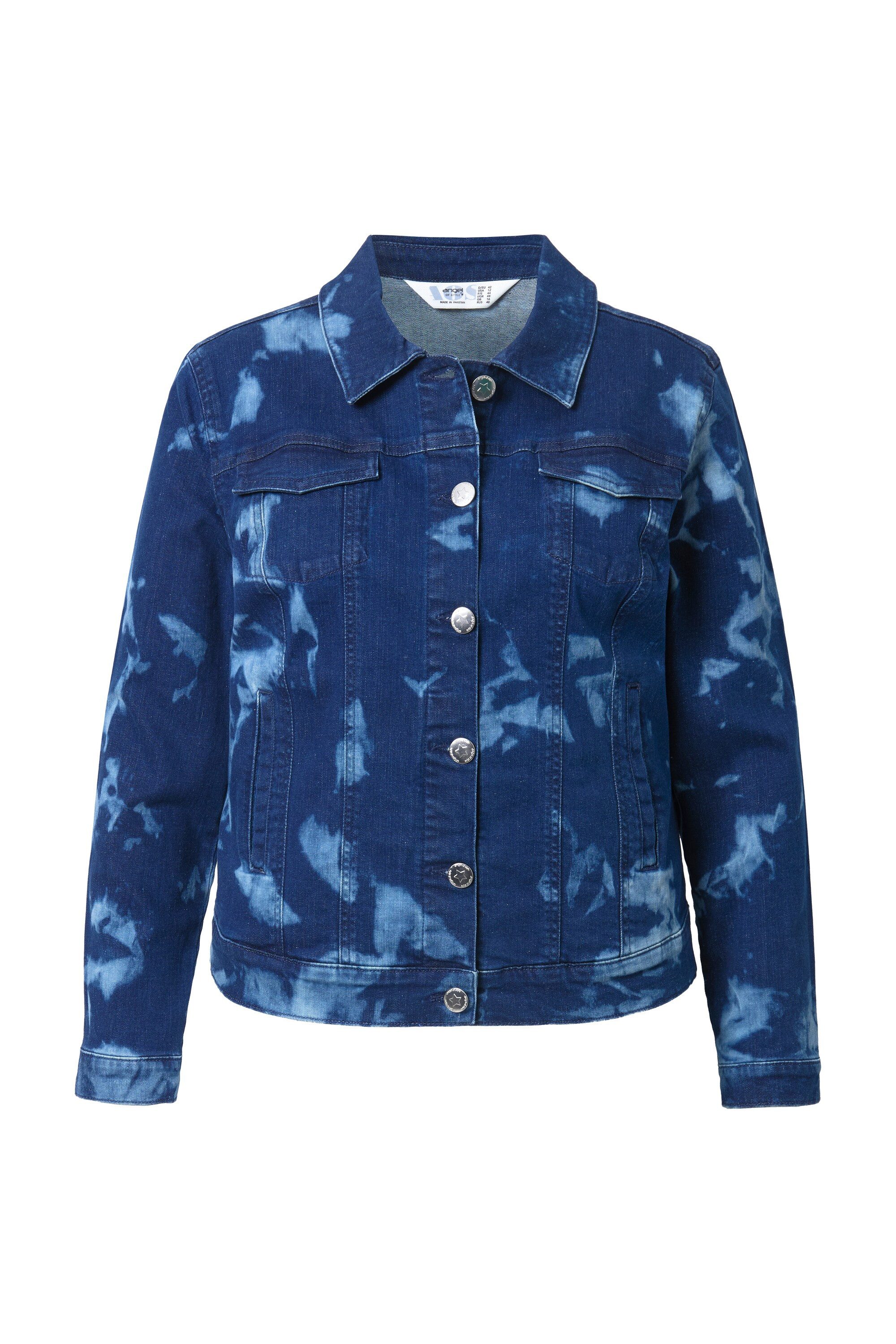 Angel of Style Sommerjacke Jeansjacke Frieda Batik Langarm