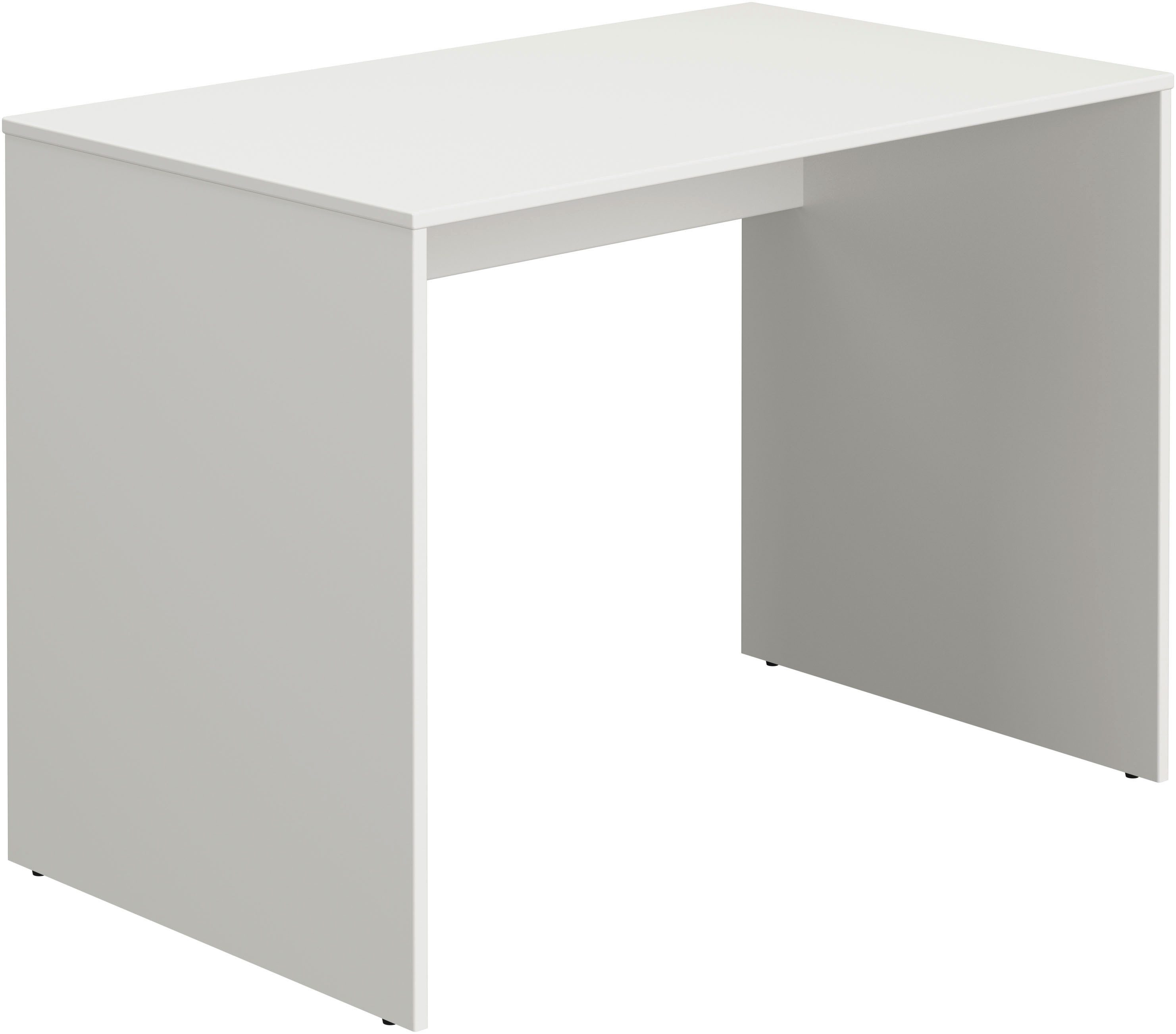 YUNY by PAIDI Schreibtisch LOVELY ALIV (B/H/T ca. 100x72x60cm, Off-White), kratzfest und leicht zu reinigen, geprüfte Qualität