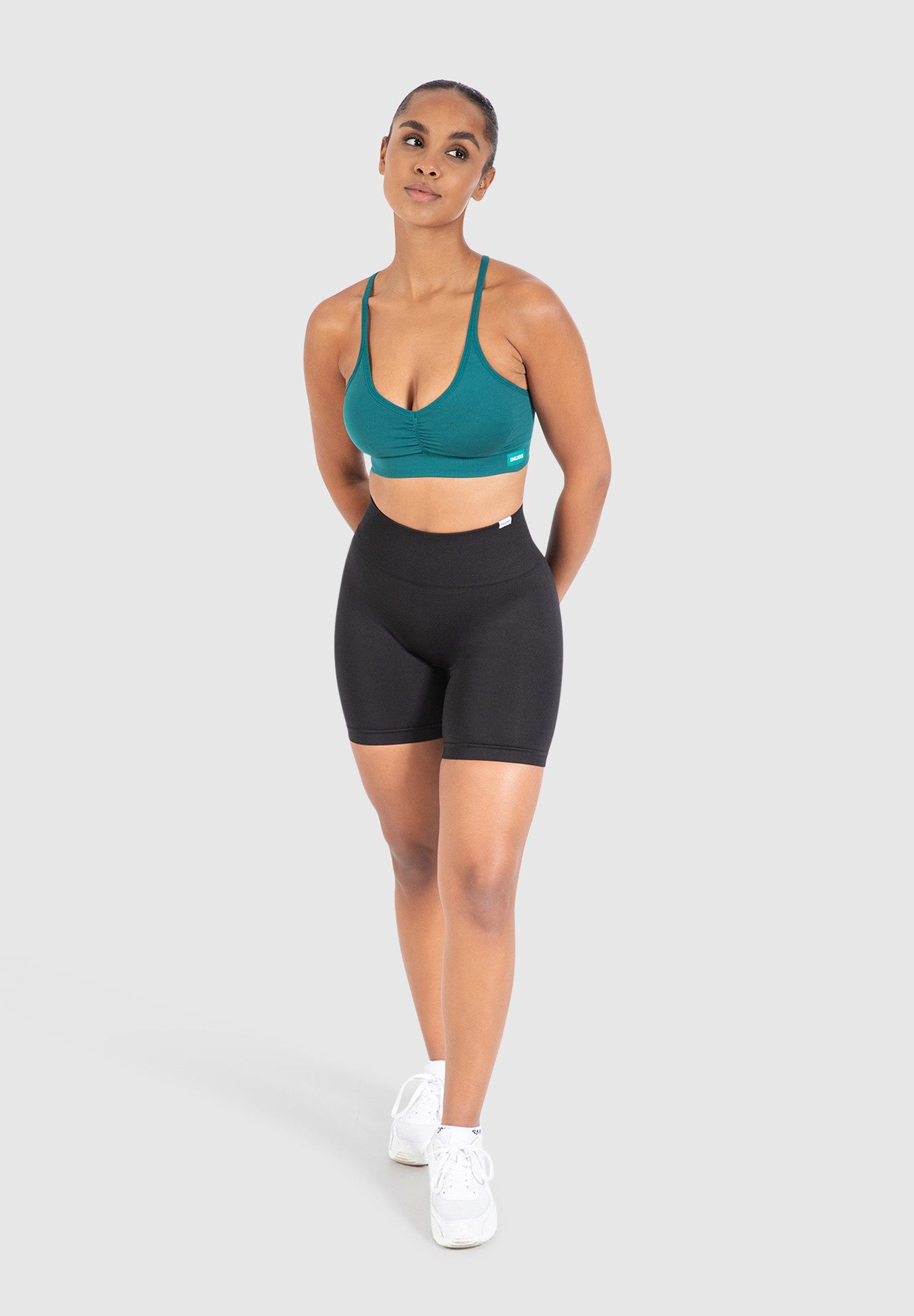 Smilodox Sport-BH Solid Scrunch Icon, Seamless Bra ohne Bügel mit verstellb günstig online kaufen