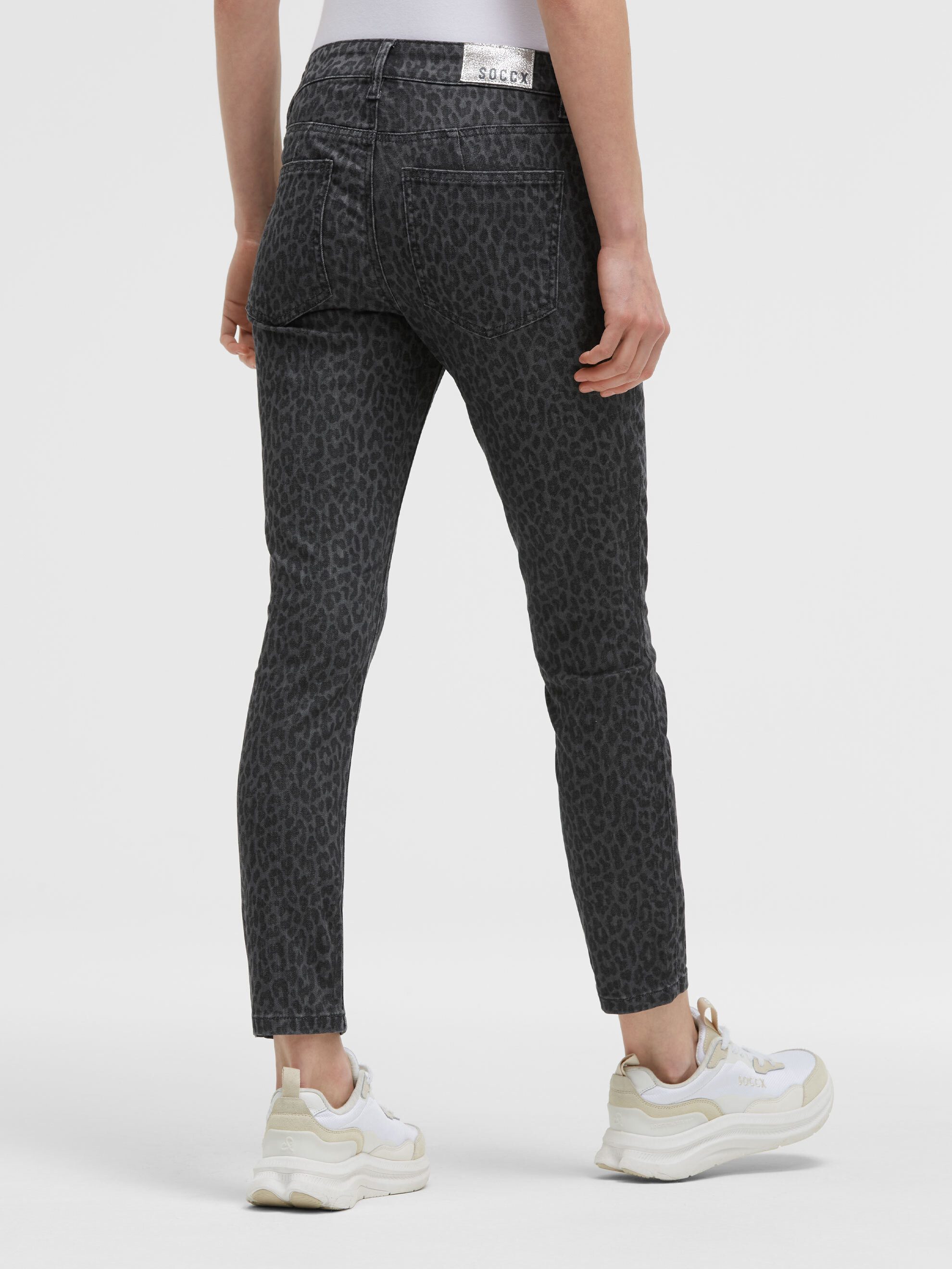 SOCCX Slim-fit-Jeans mit verkürztem Bein – Bild 5 von 5
