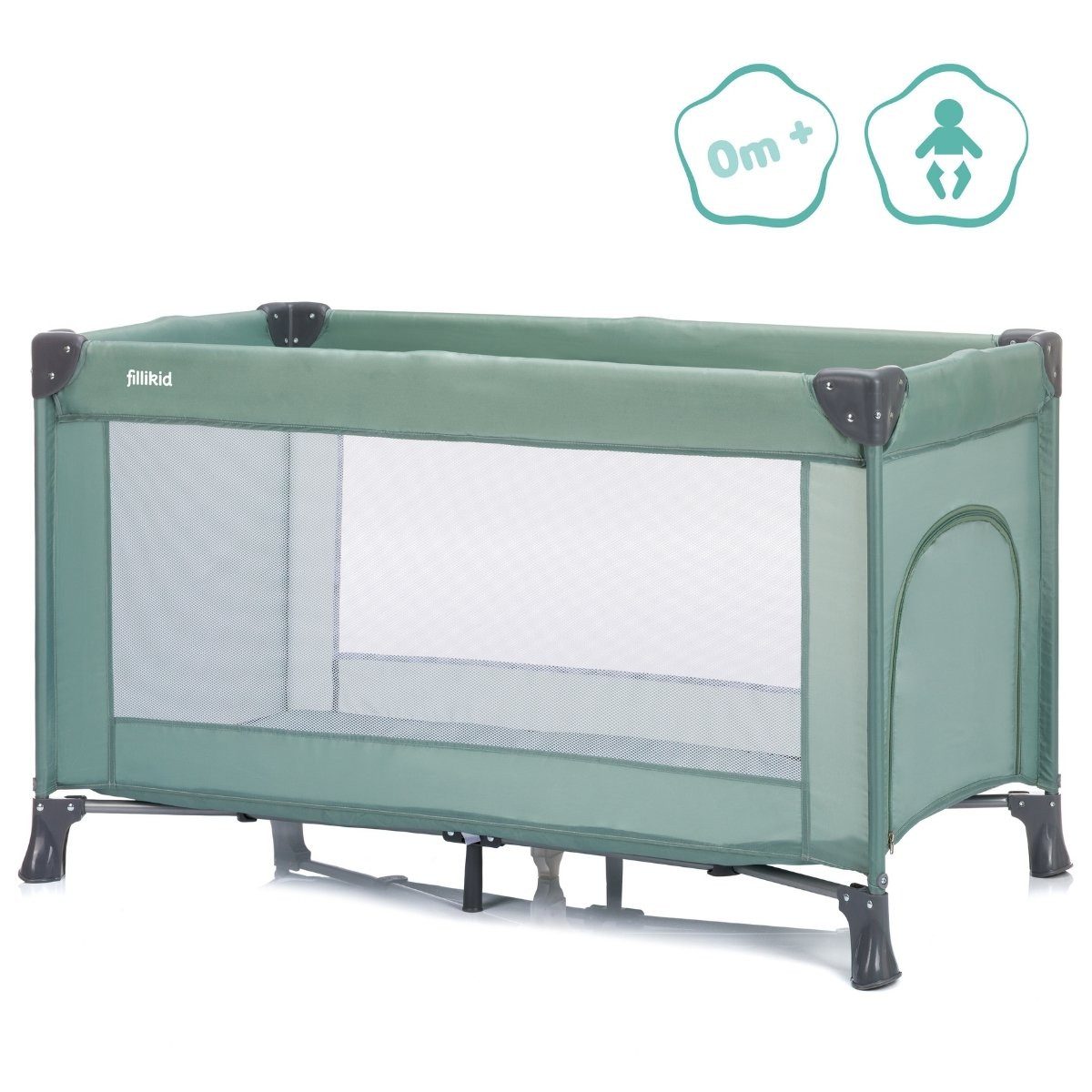 Baby-Reisebett Fillikid Reisebett Valencia 120 x 60