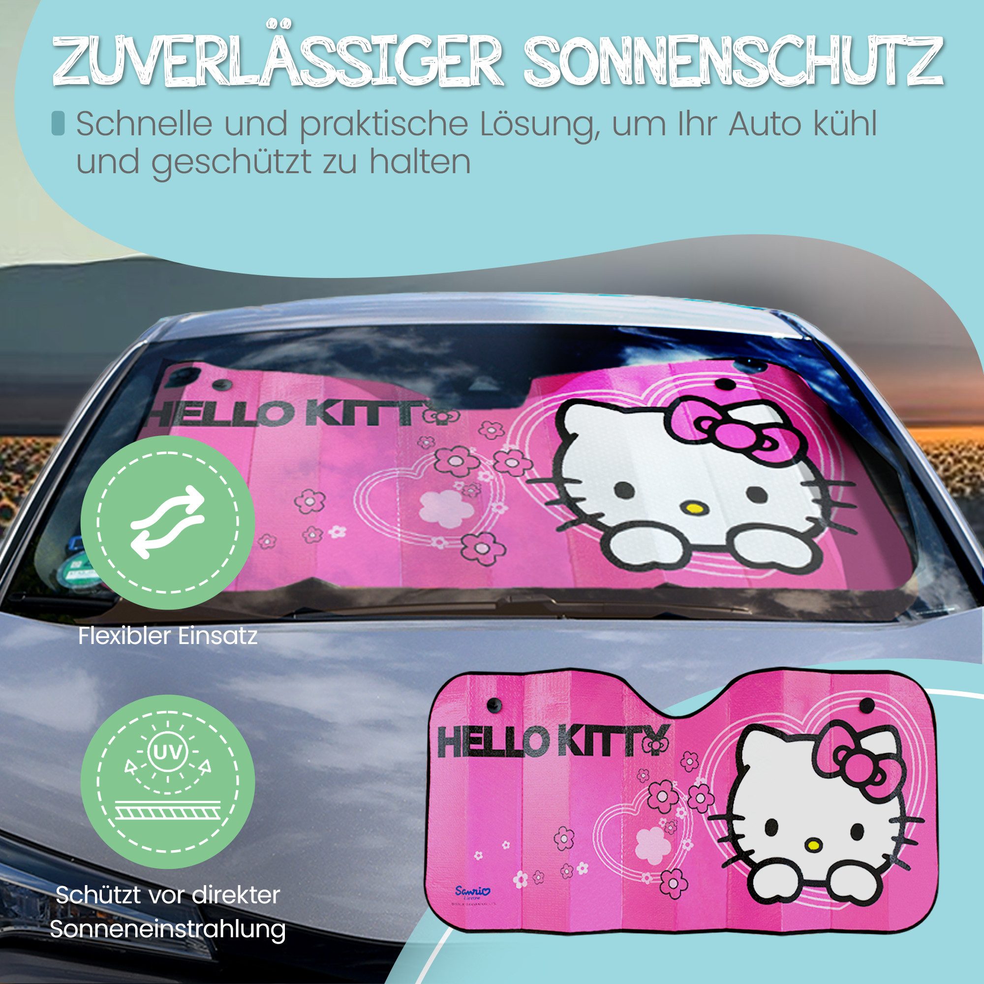 OKCars Frontscheibenabdeckung 130x70cm