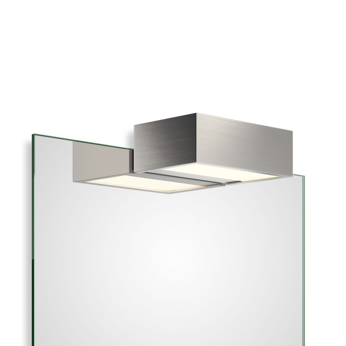 Decor Walther LED Wandleuchte Box N LED Spiegel Aufsteckleuchte Bad, LED fest integriert, 2700K, 3000K