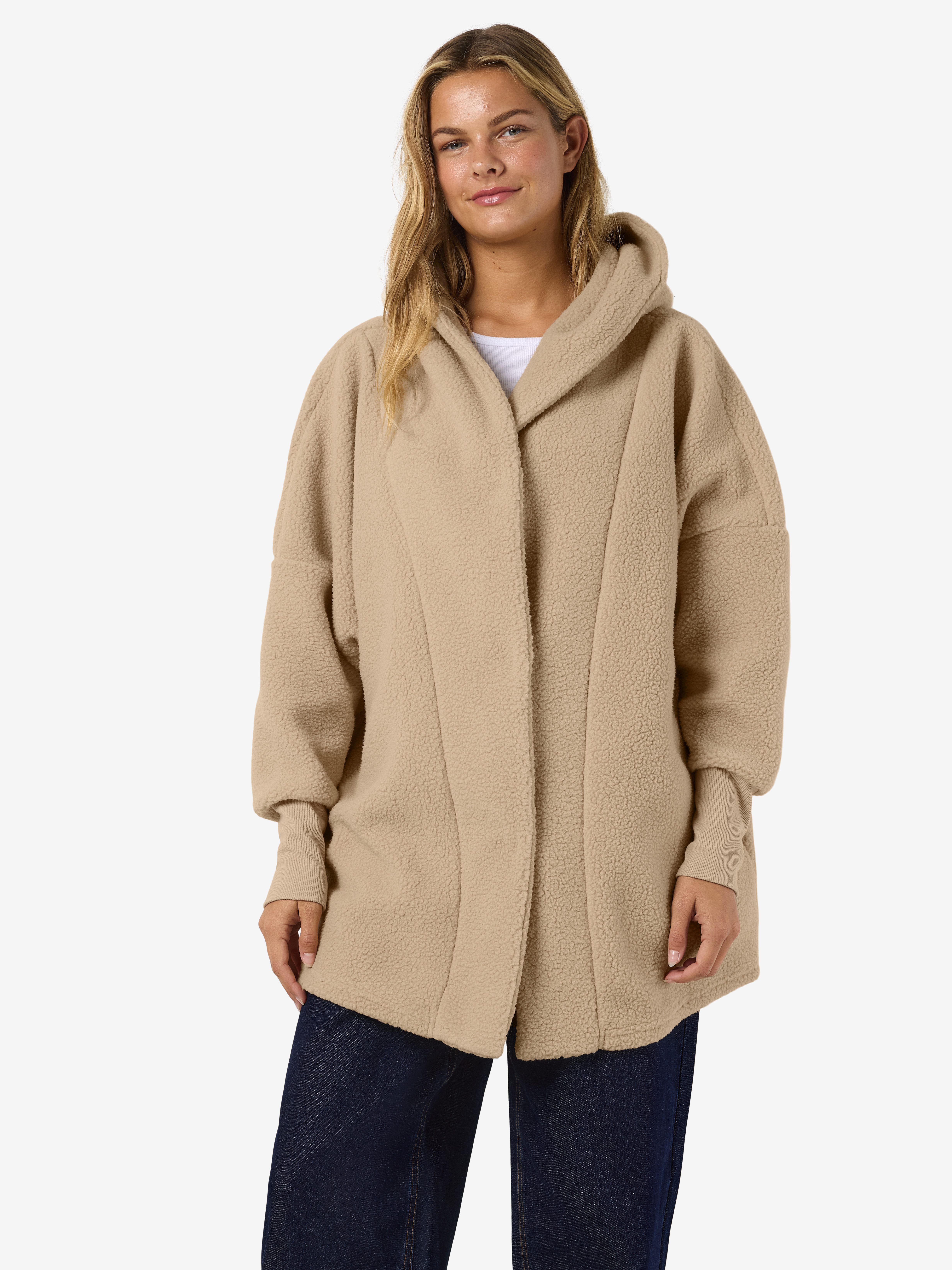 Noisy may Kapuzensweatjacke NMCOZY L/S LONG SHACKET W HOOD JRS NOOS günstig online kaufen