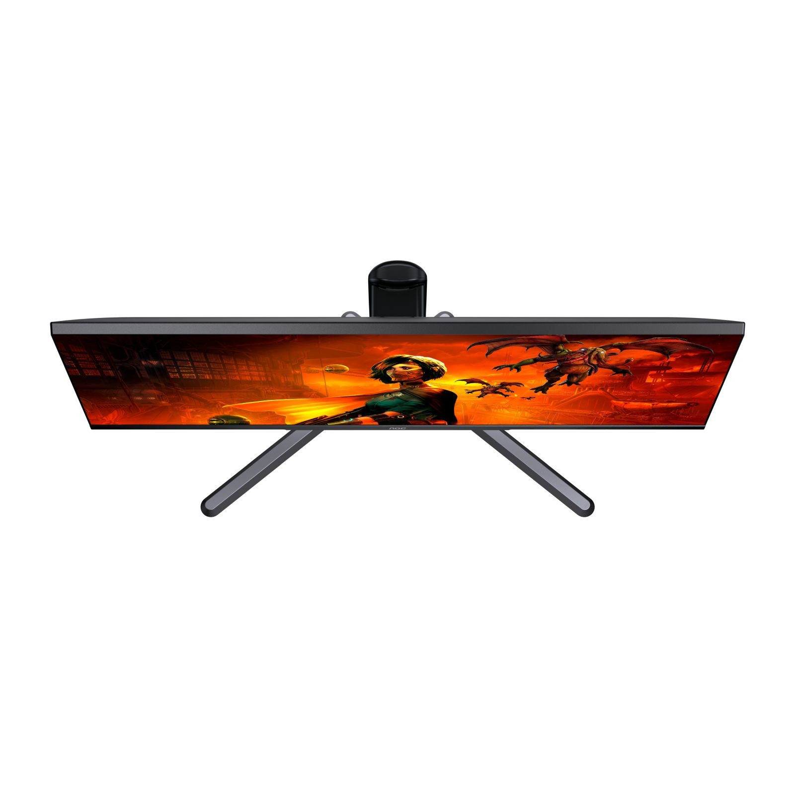 AOC U32G3X/BK 80,01cm 31,5Zoll IPS 4K UHD 160Hz 1ms 2xHDMI 2xDP TFT-Monitor (3840 x 2160 px, 4K Ultra HD, 1 ms Reaktionszeit, 144 Hz, IPS, Adaptive-Sync, HDCP, HDR, Kopfhörerbuchse, Höhenverstellbar)