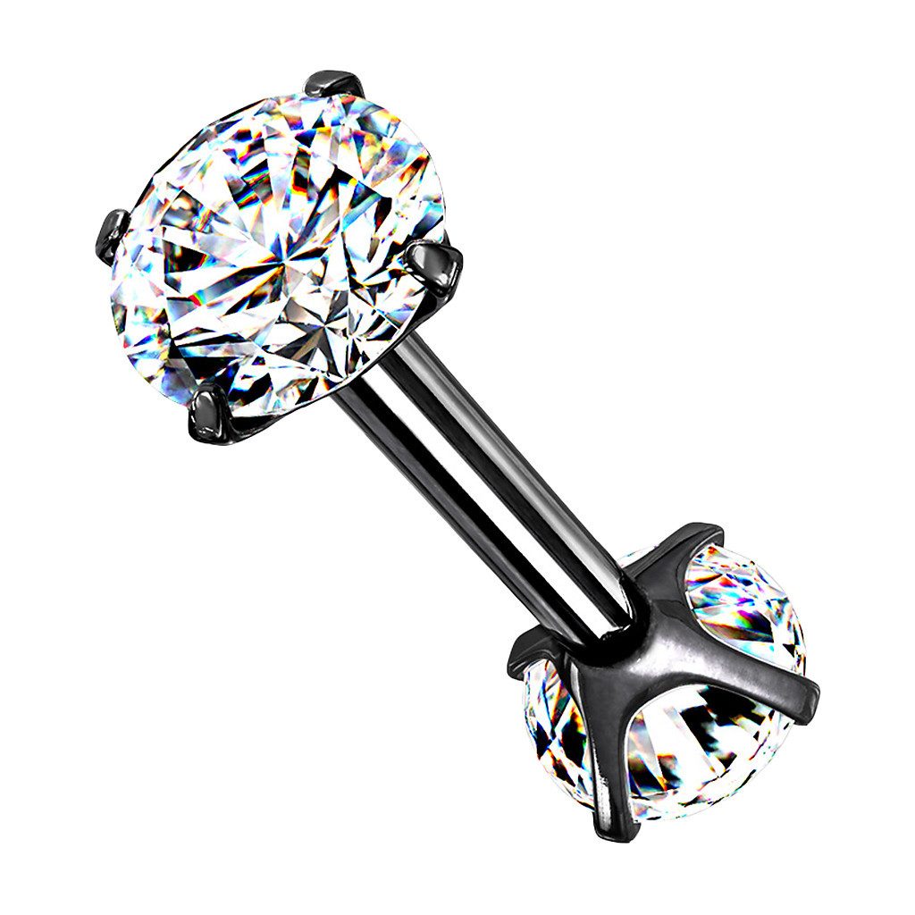Taffstyle Piercing-Set Tragus Daith Piercing Zirkonia günstig online kaufen